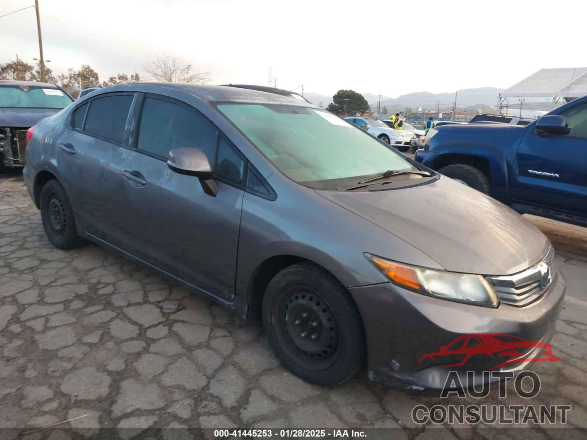 HONDA CIVIC 2012 - 19XFB2F58CE376637