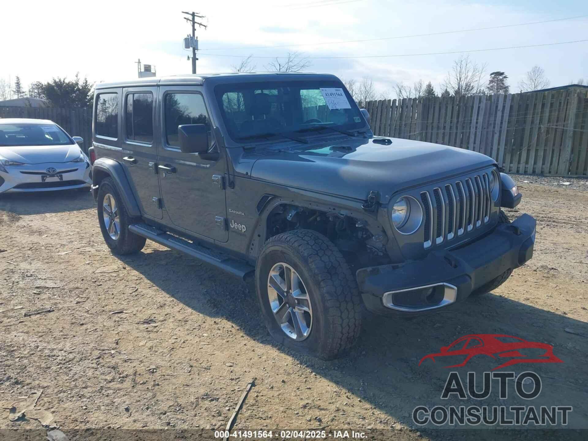 JEEP WRANGLER UNLIMITED 2018 - 1C4HJXEN9JW303094