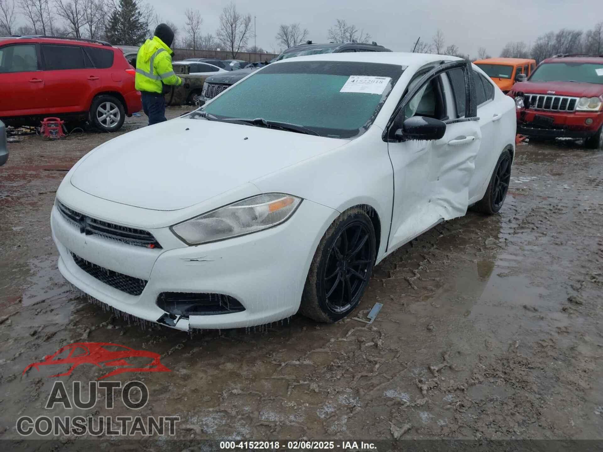 DODGE DART 2015 - 1C3CDFBB3FD112039