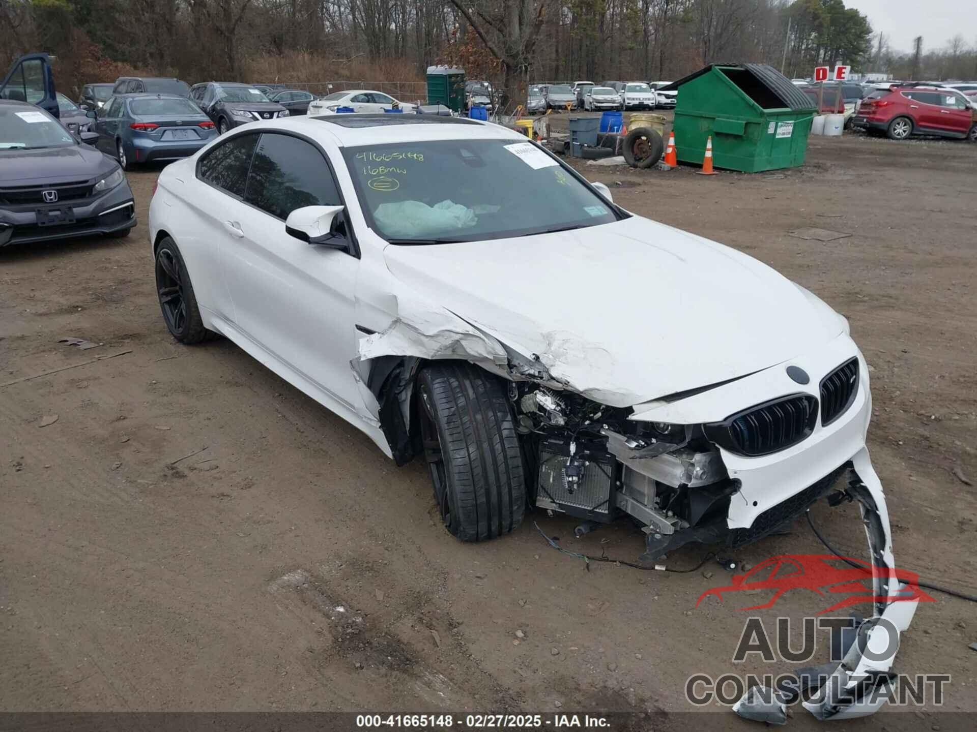 BMW M4 2016 - WBS3R9C52GK336187