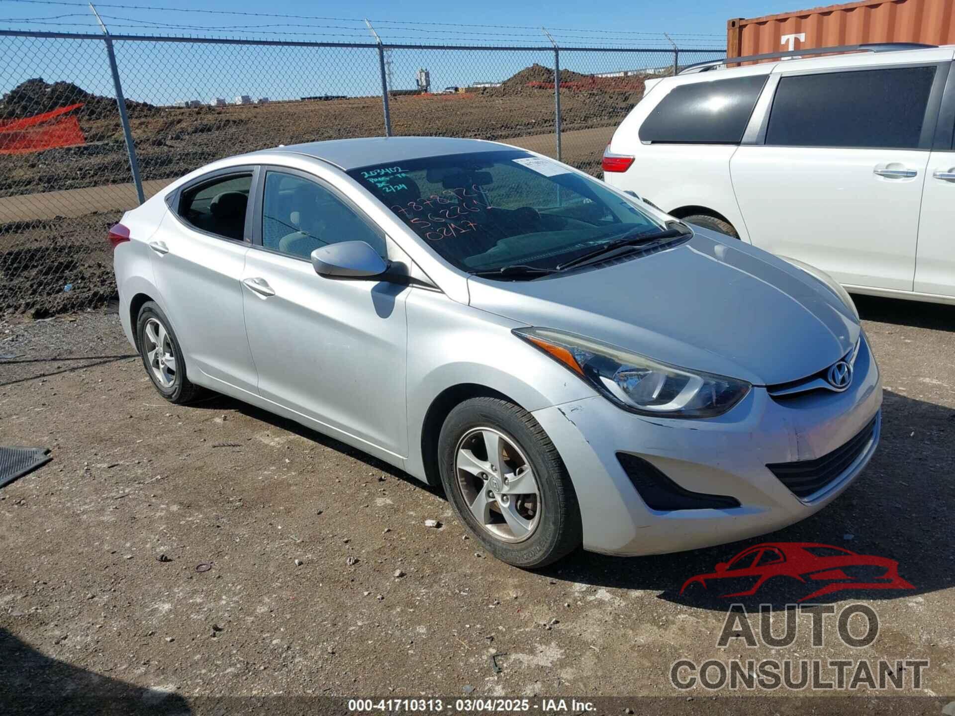 HYUNDAI ELANTRA 2015 - 5NPDH4AE9FH562261