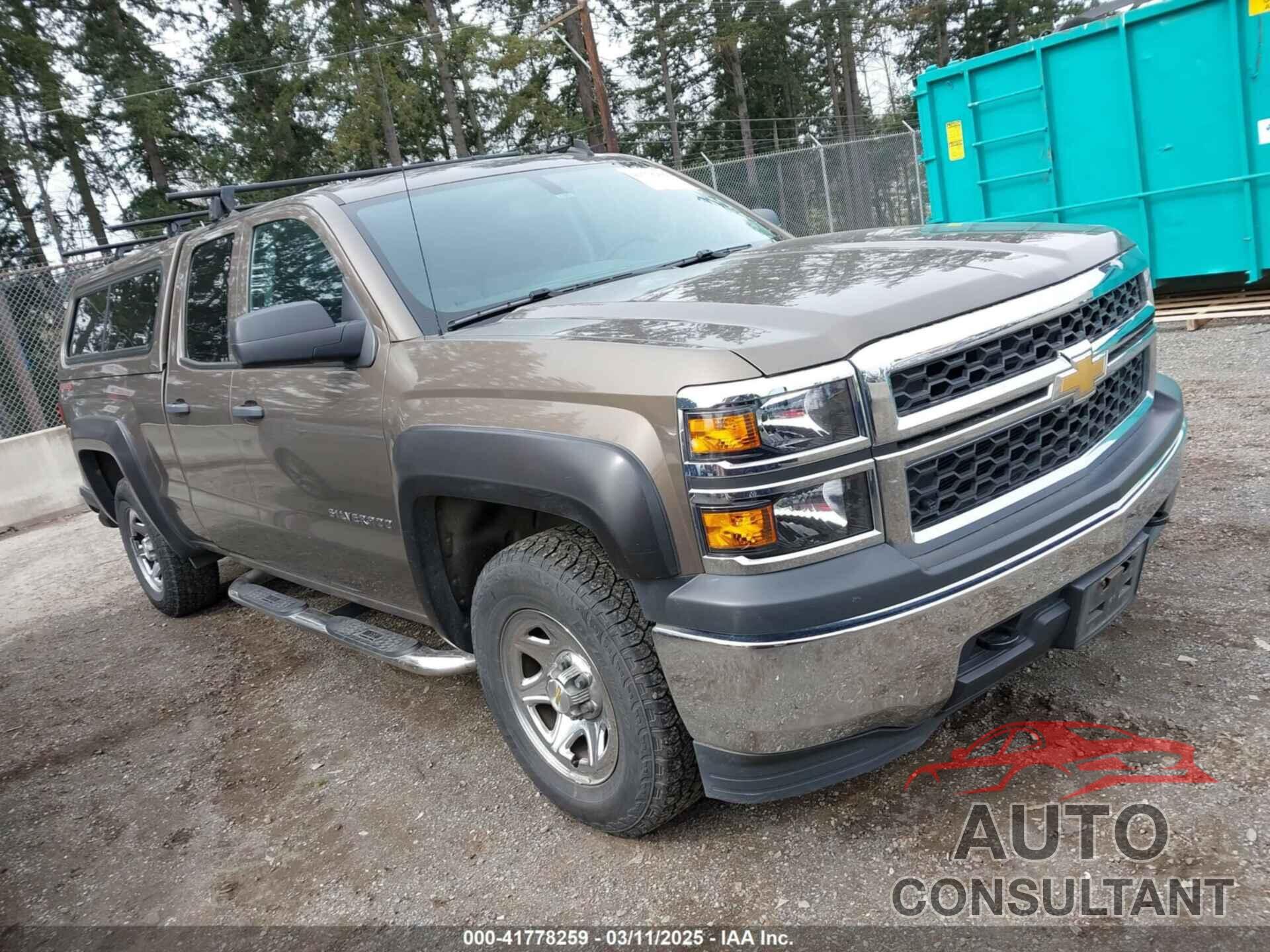 CHEVROLET SILVERADO 1500 2014 - 1GCVKPEH4EZ165091