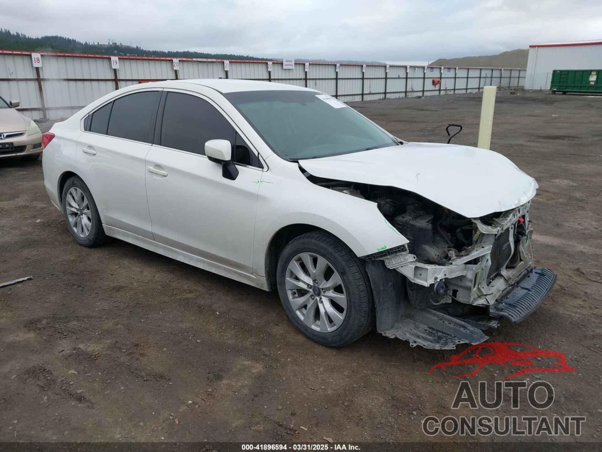 SUBARU LEGACY 2017 - 4S3BNAC68H3047657