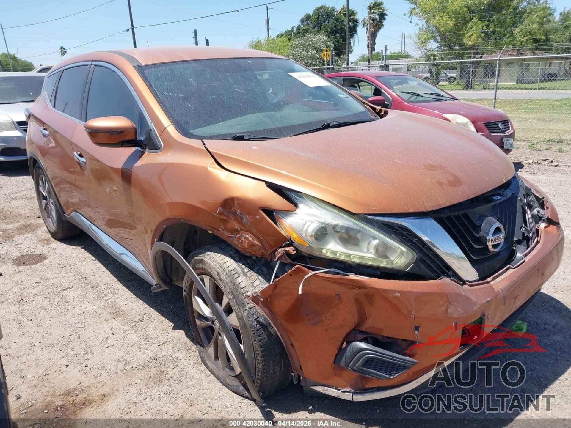 NISSAN MURANO 2016 - 5N1AZ2MG6GN129205