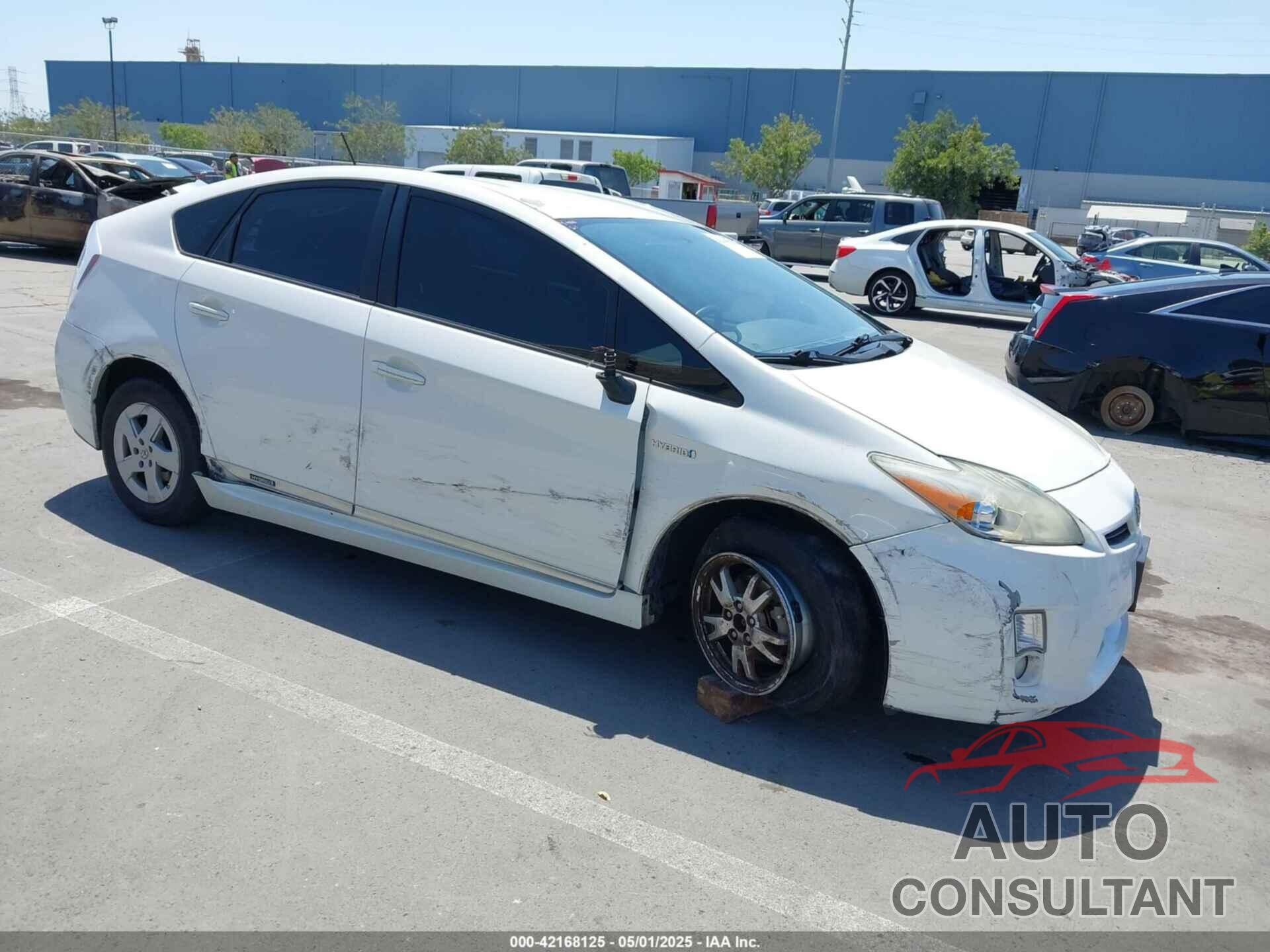 TOYOTA PRIUS 2010 - JTDKN3DU2A0186182