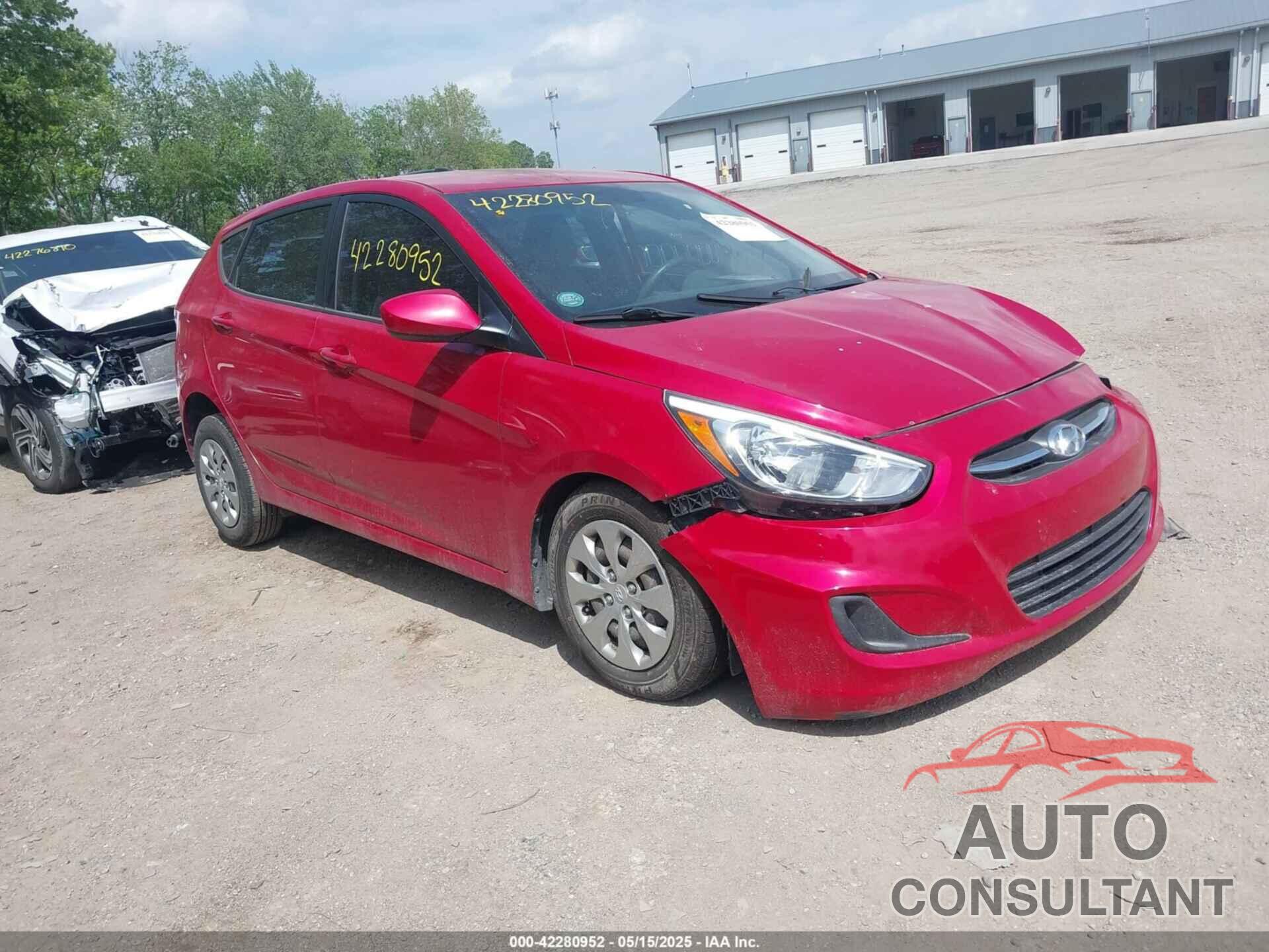 HYUNDAI ACCENT 2015 - KMHCT4AE0FU227045