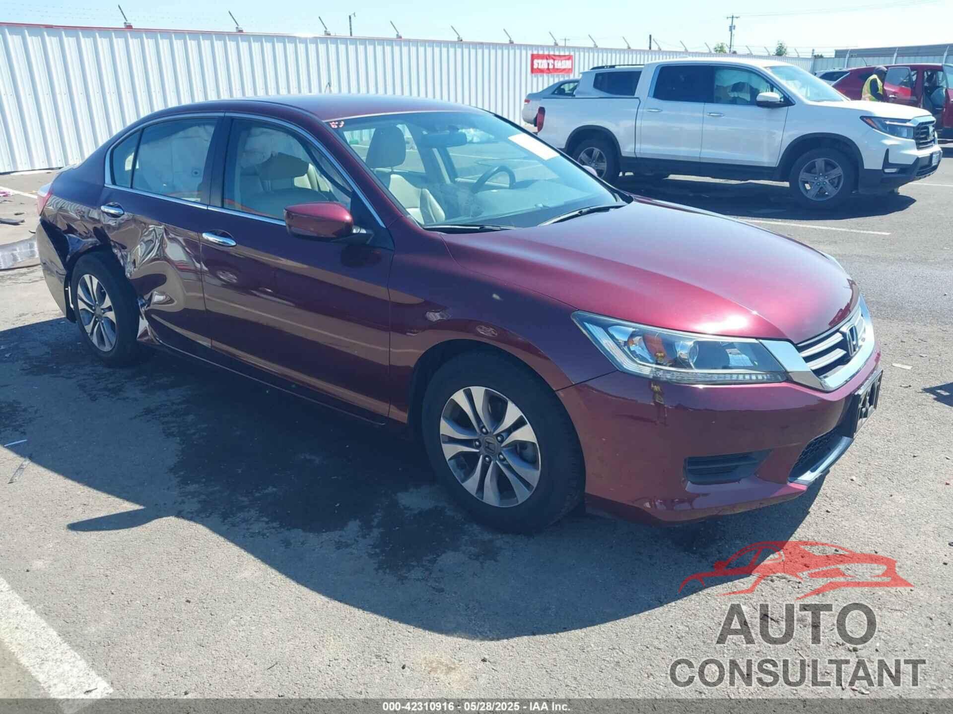 HONDA ACCORD 2014 - 1HGCR2F36EA091620