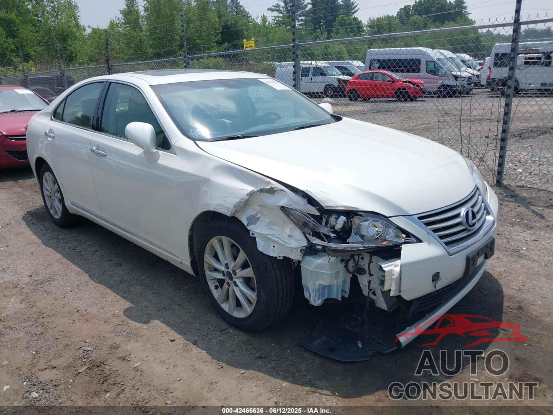 LEXUS ES 350 2010 - JTHBK1EG4A2401960