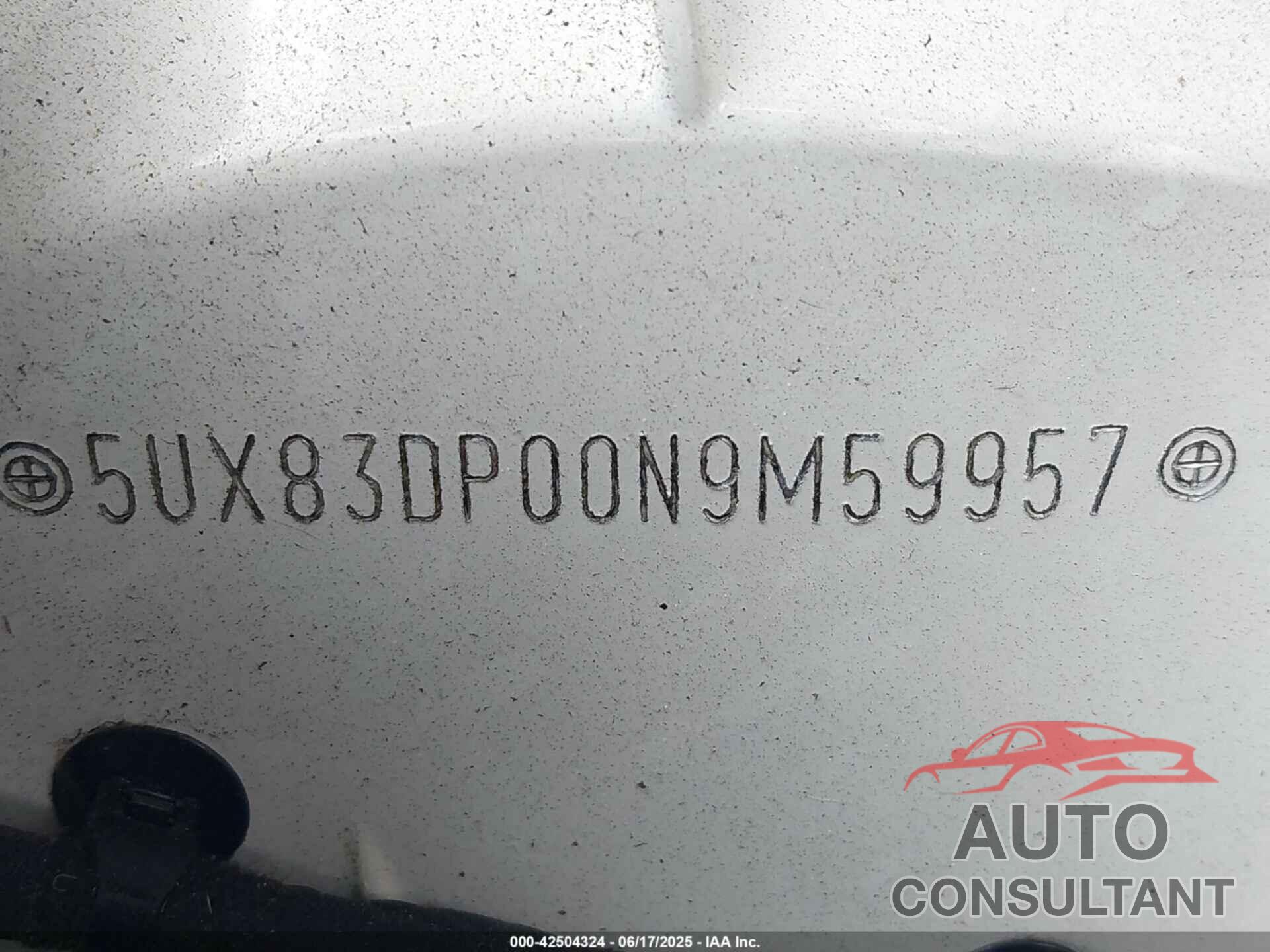 BMW X3 2022 - 5UX83DP00N9M59957