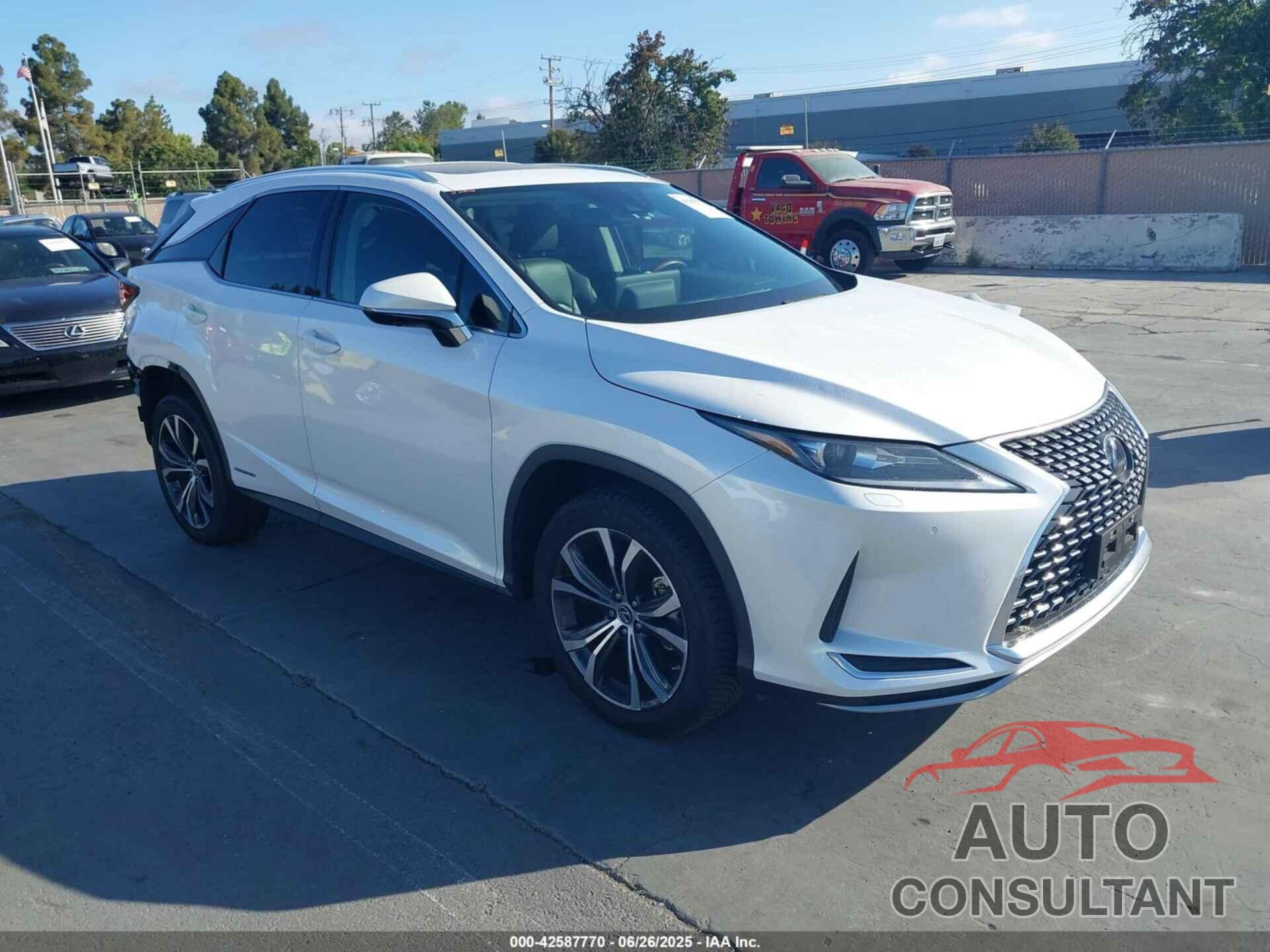 LEXUS RX 450H 2021 - 2T2HGMDA2MC071281