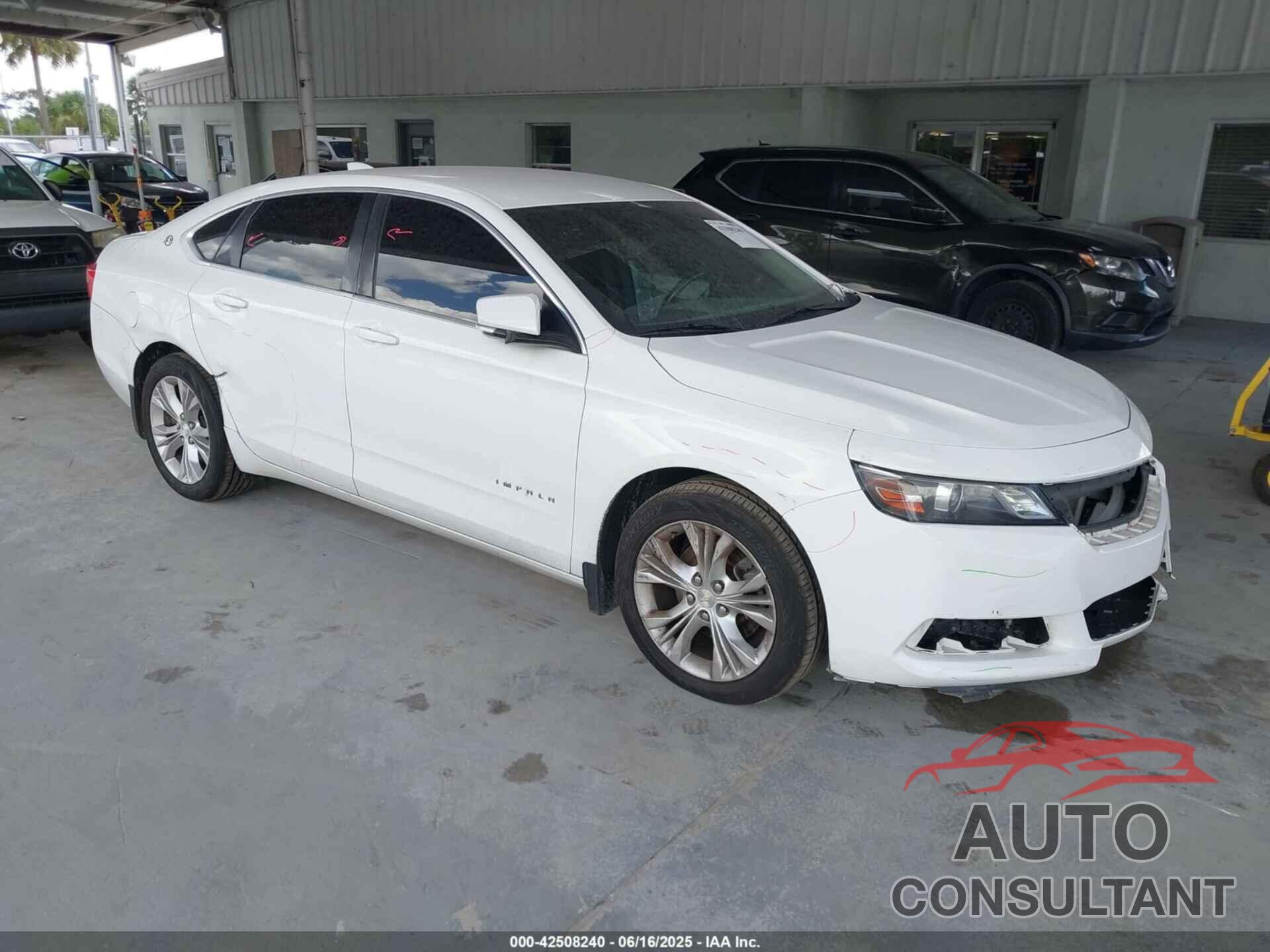 CHEVROLET IMPALA 2015 - 2G1125S35F9124954