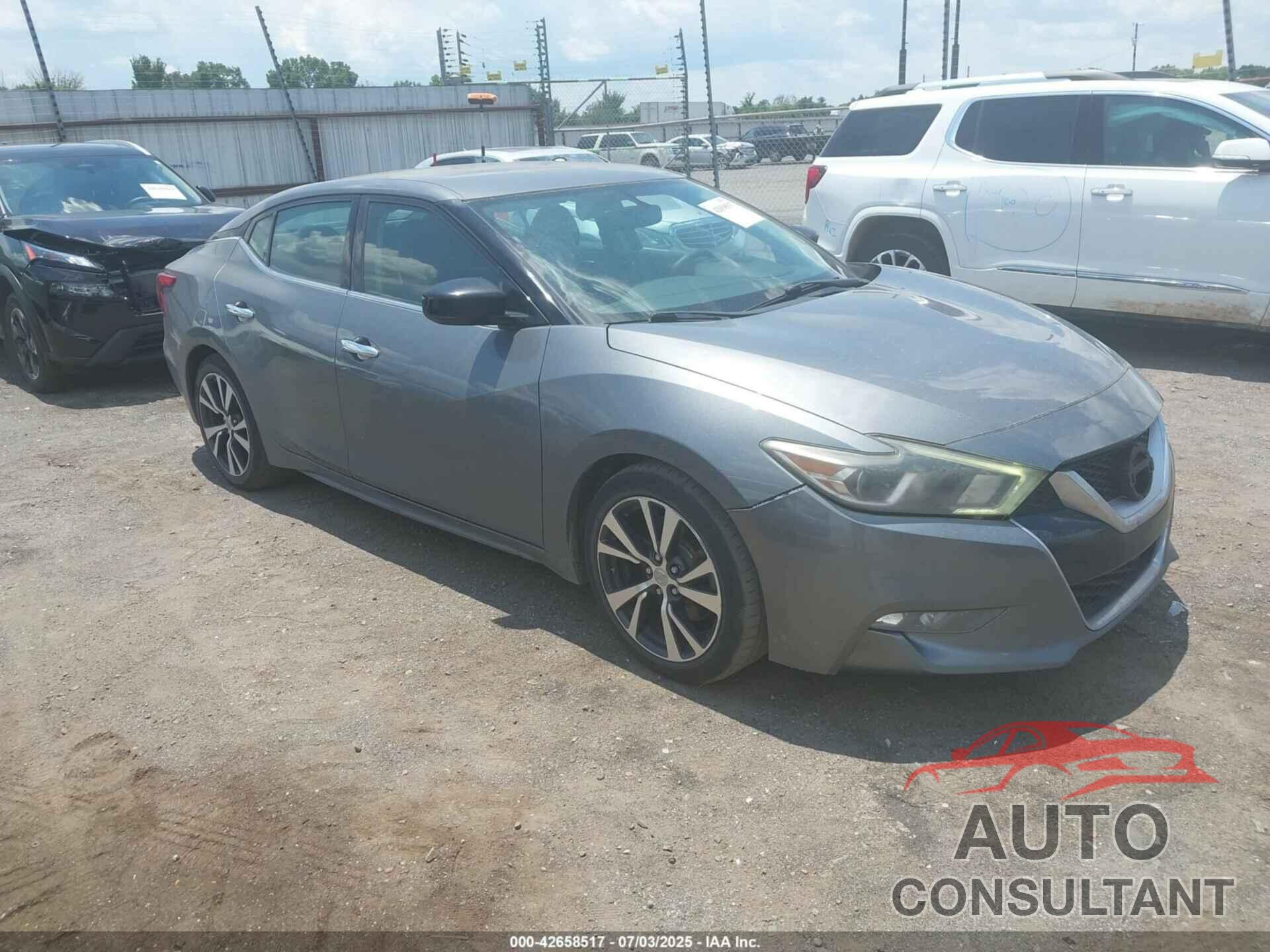 NISSAN MAXIMA 2017 - 1N4AA6AP1HC371670