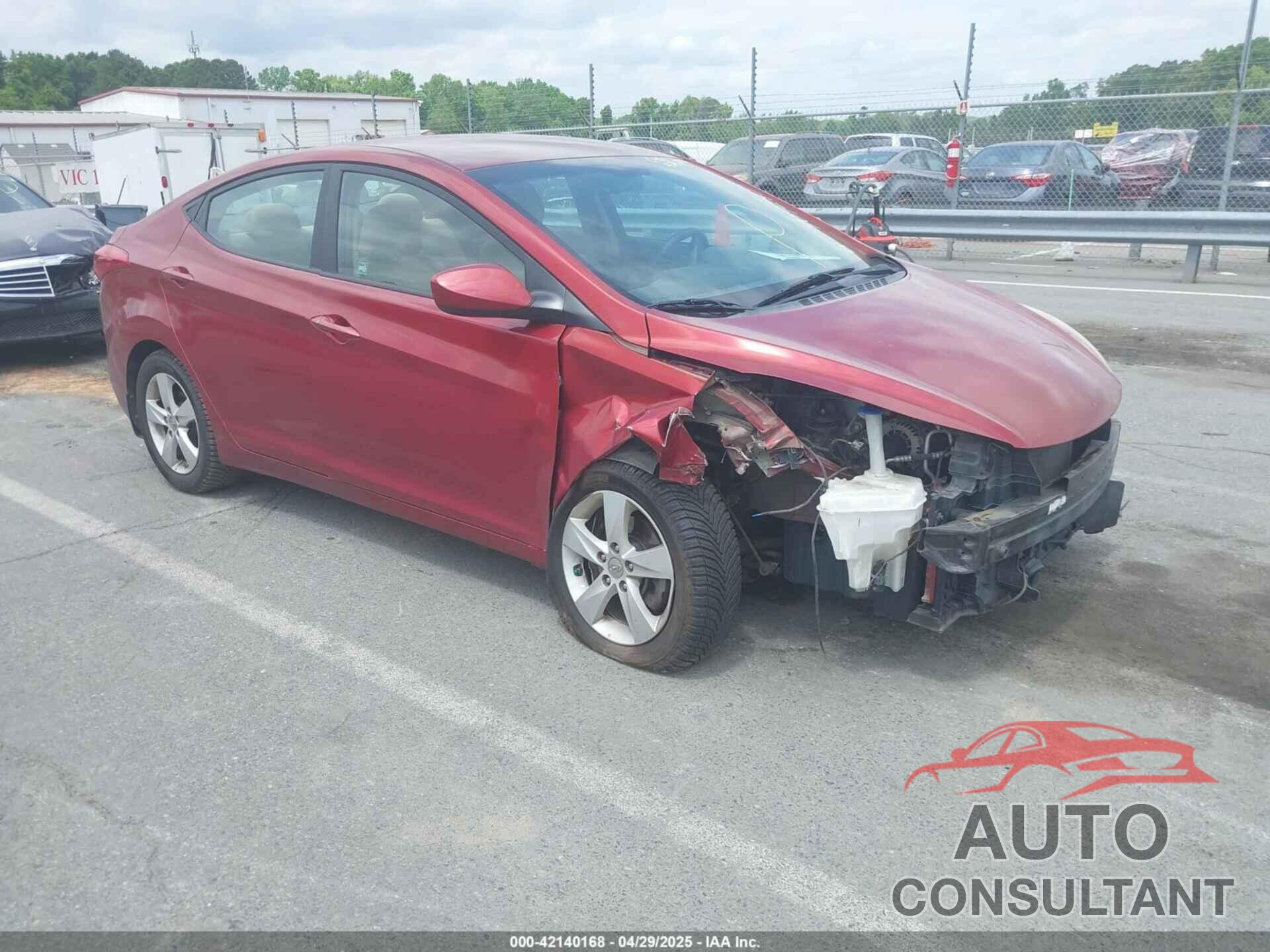HYUNDAI ELANTRA 2013 - 5NPDH4AE1DH407247