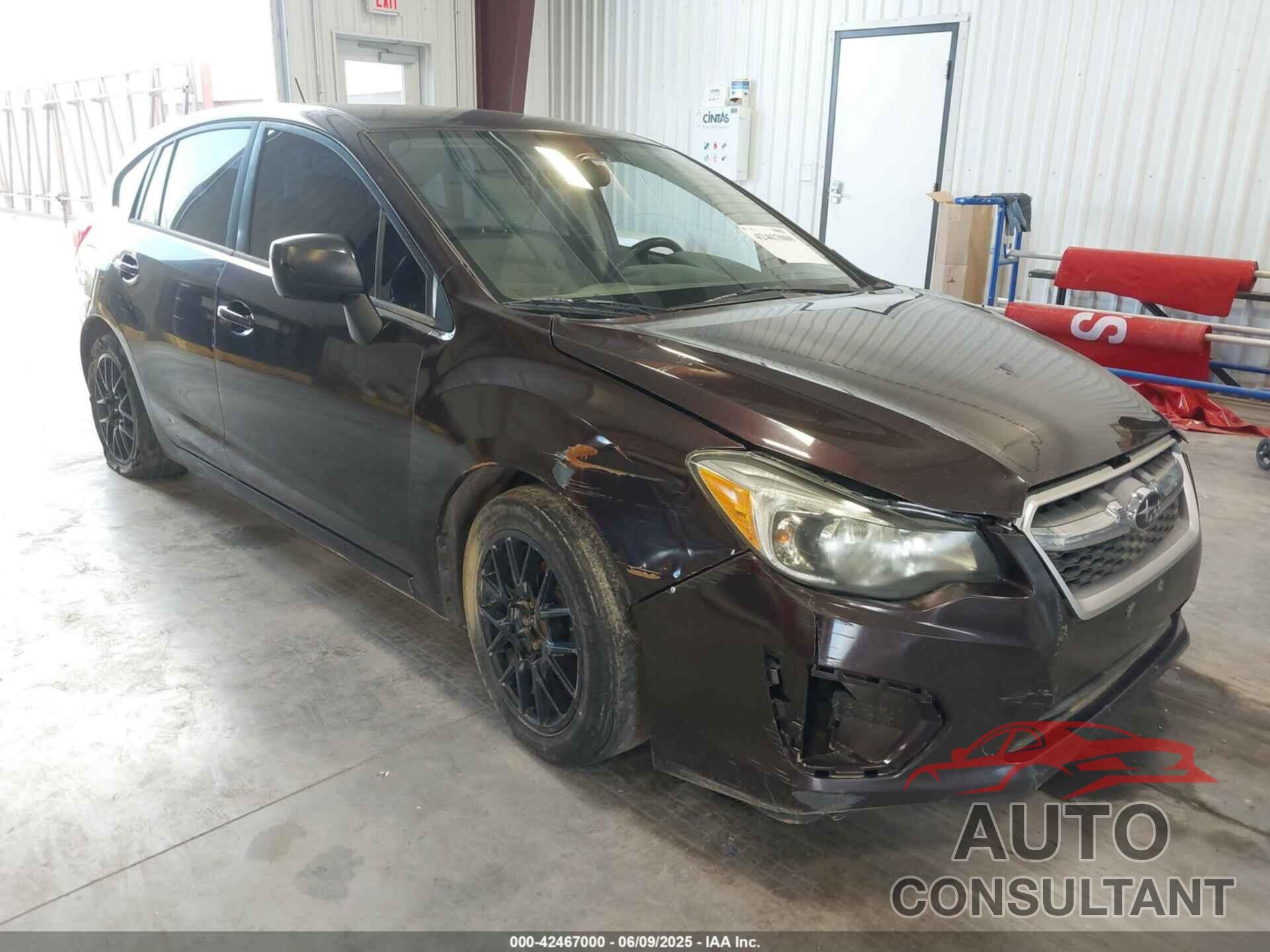 SUBARU IMPREZA 2012 - JF1GPAA6XCH214993