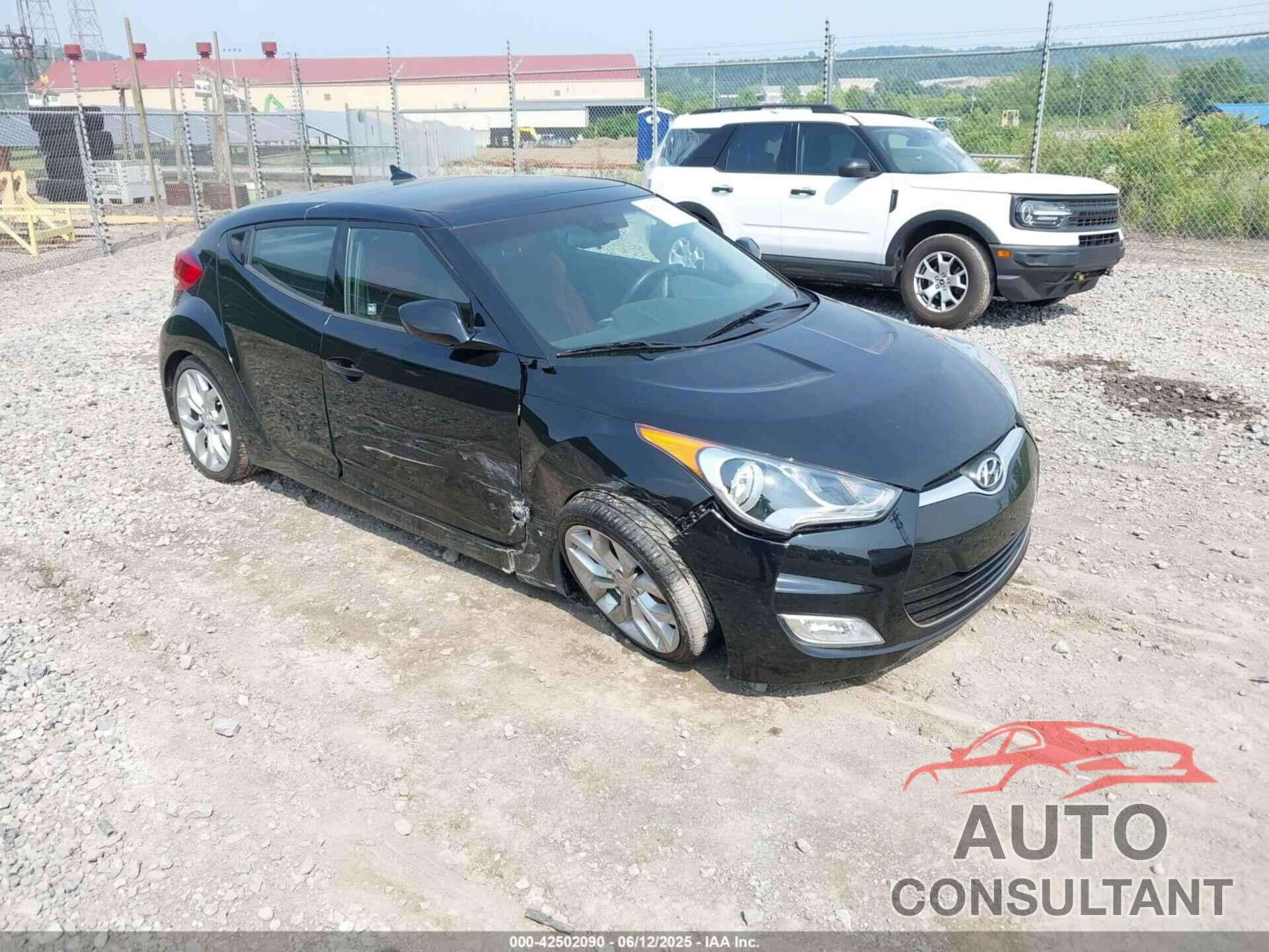 HYUNDAI VELOSTER 2012 - KMHTC6ADXCU053810