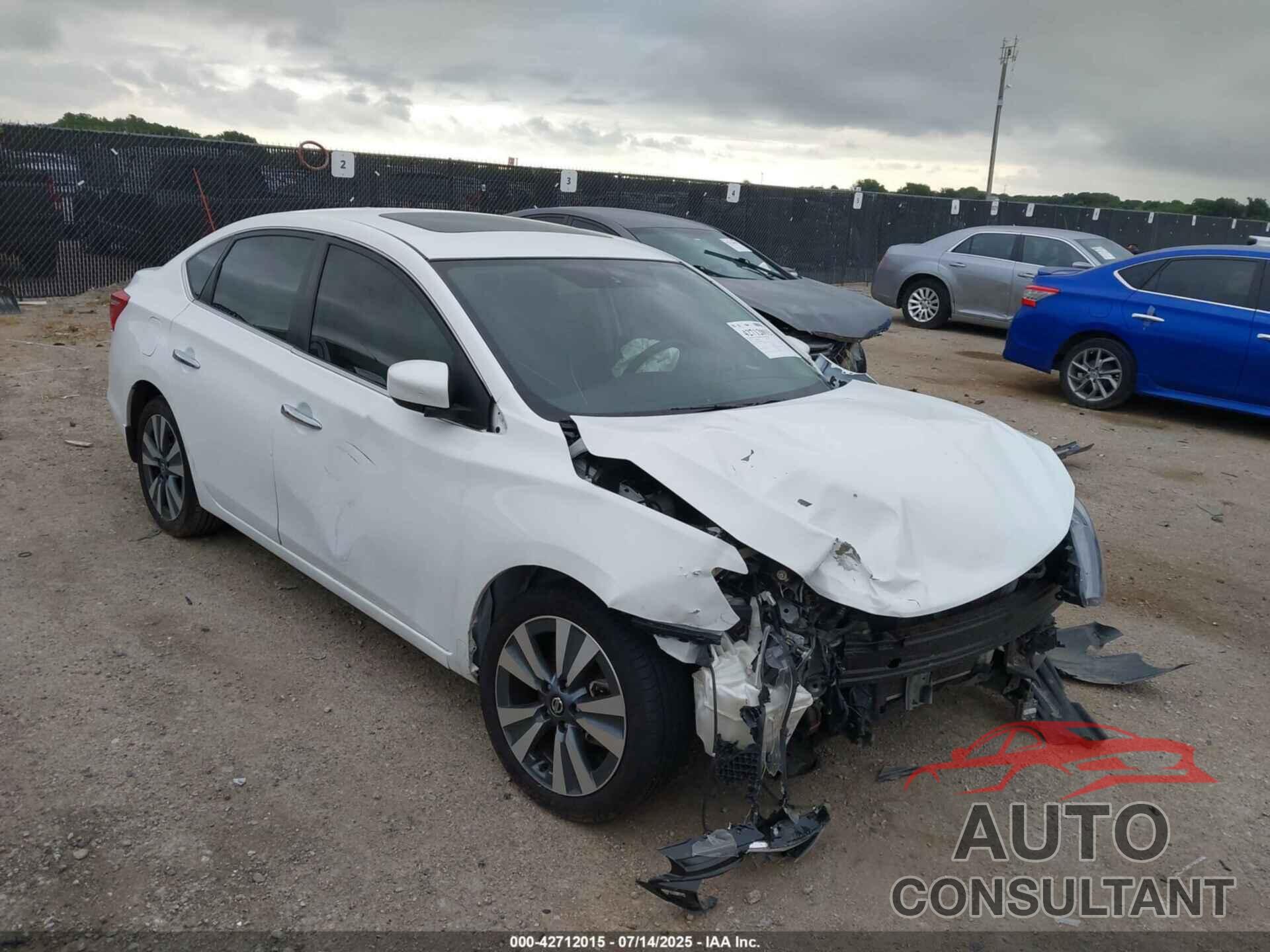NISSAN SENTRA 2019 - 3N1AB7AP6KY408291
