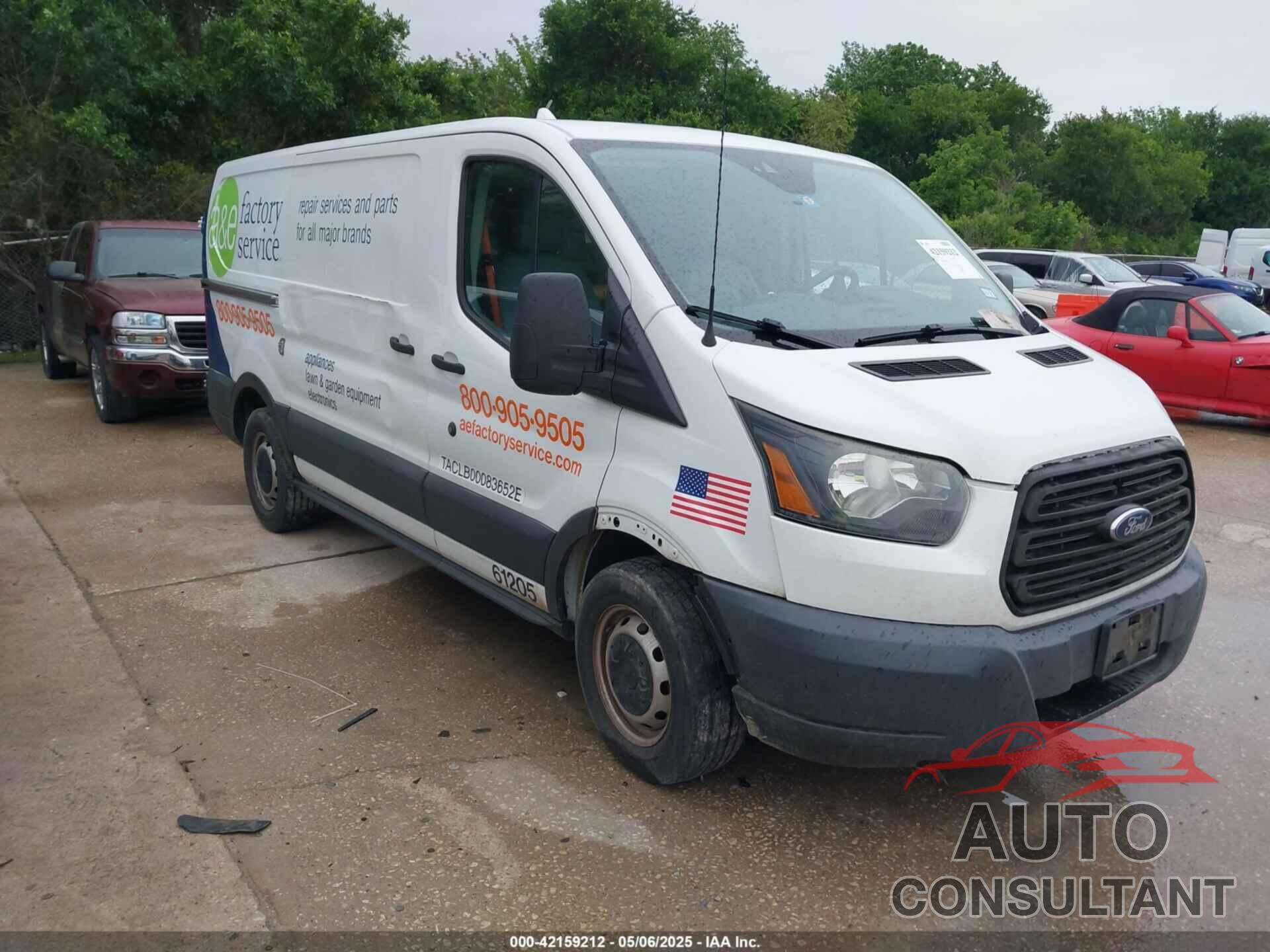 FORD TRANSIT-150 2016 - 1FTYE1YM6GKB08669