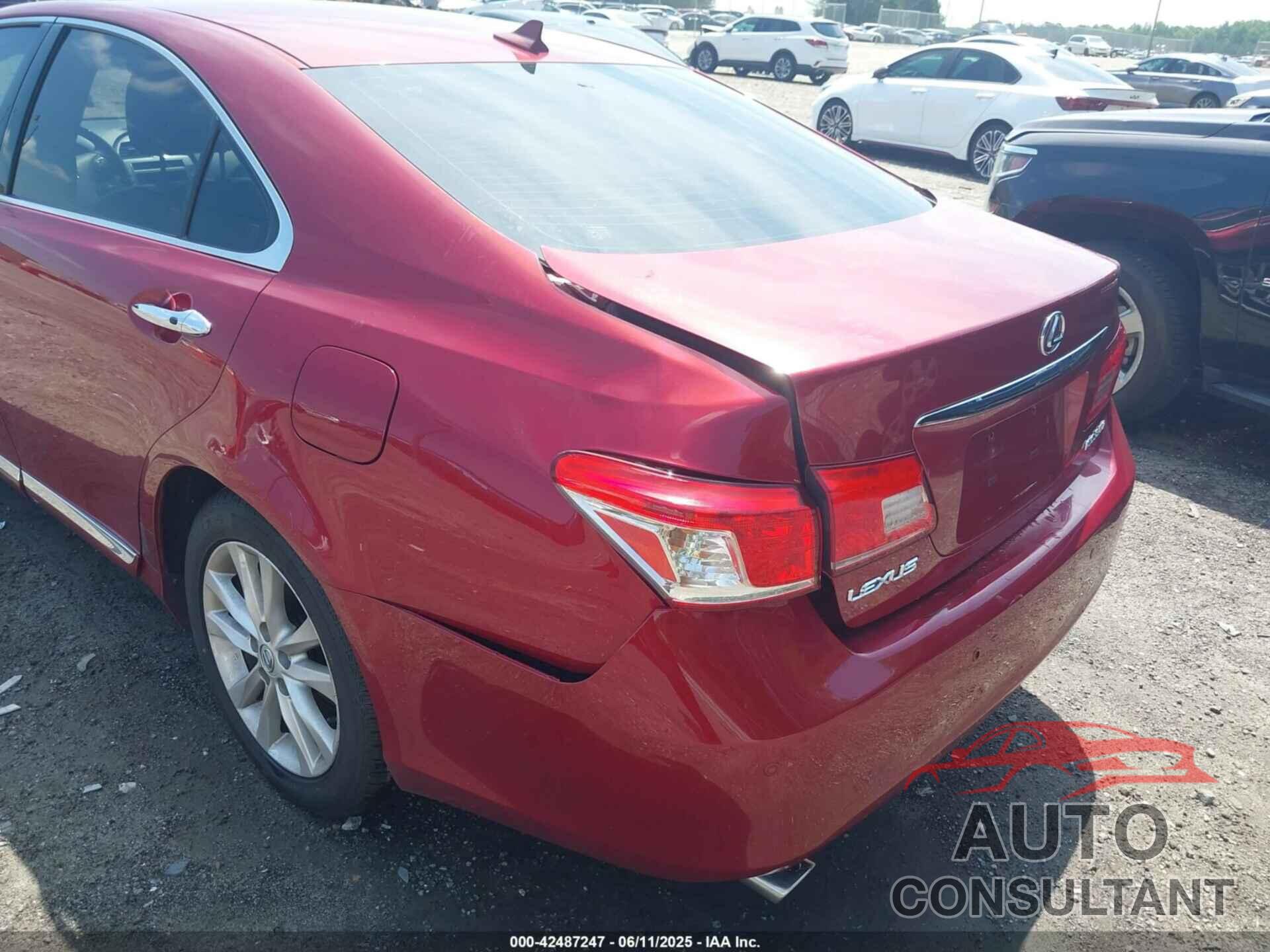 LEXUS ES 350 2010 - JTHBK1EG0A2378242