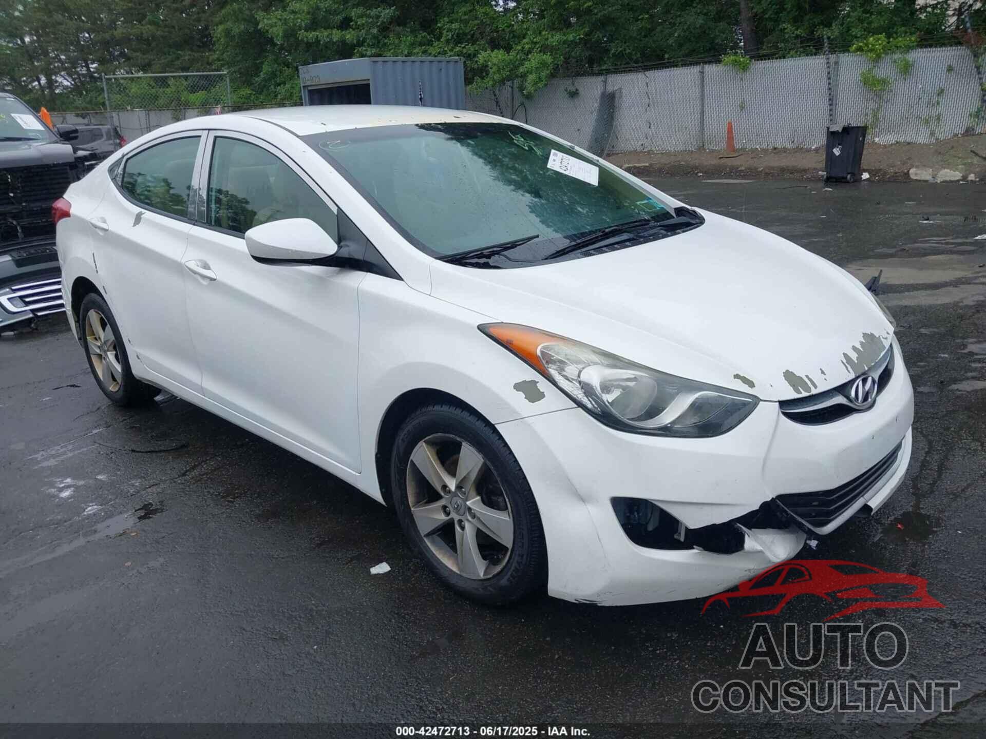 HYUNDAI ELANTRA 2013 - 5NPDH4AE1DH271430