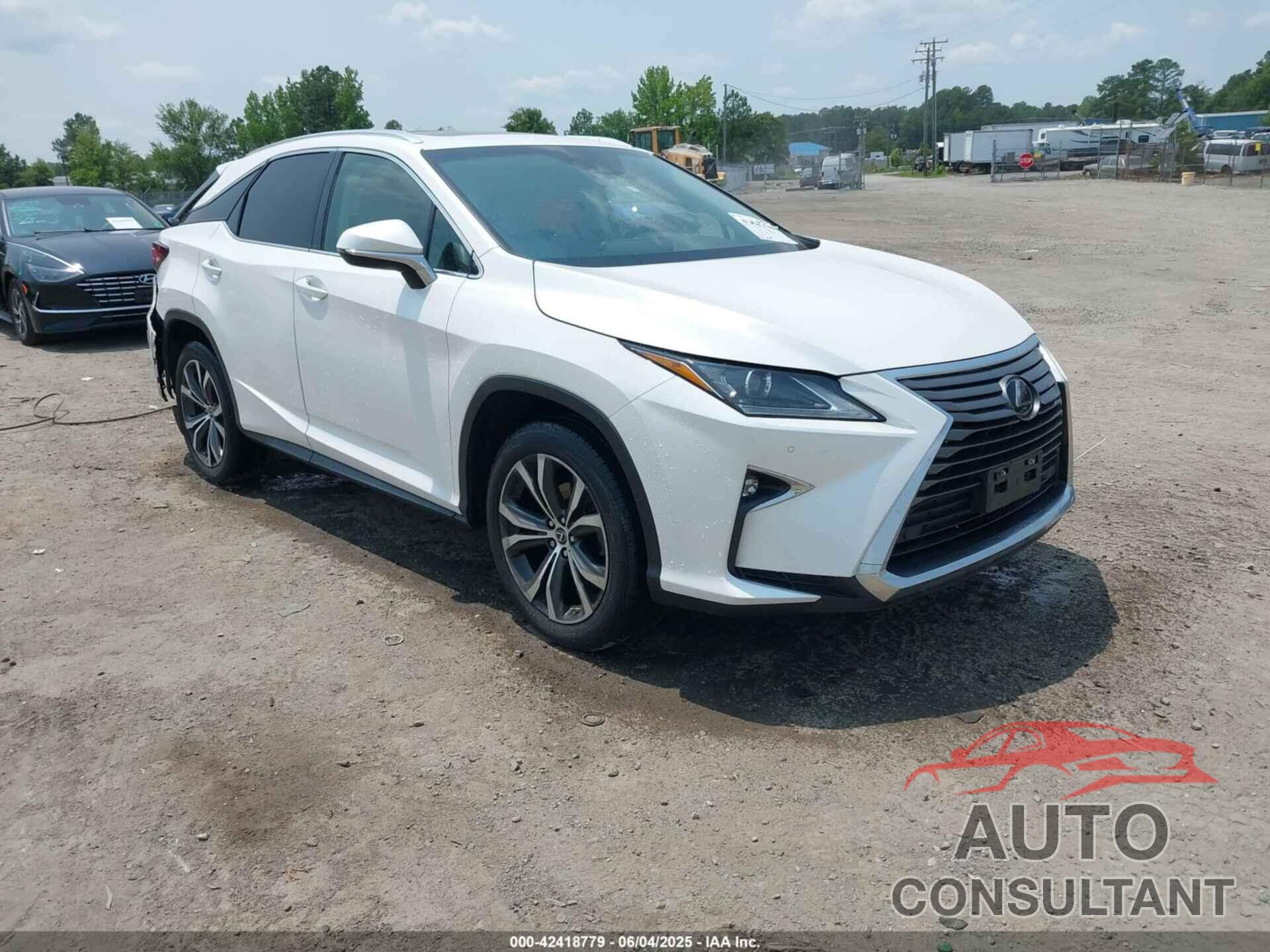 LEXUS RX 350 2019 - 2T2BZMCA7KC182763