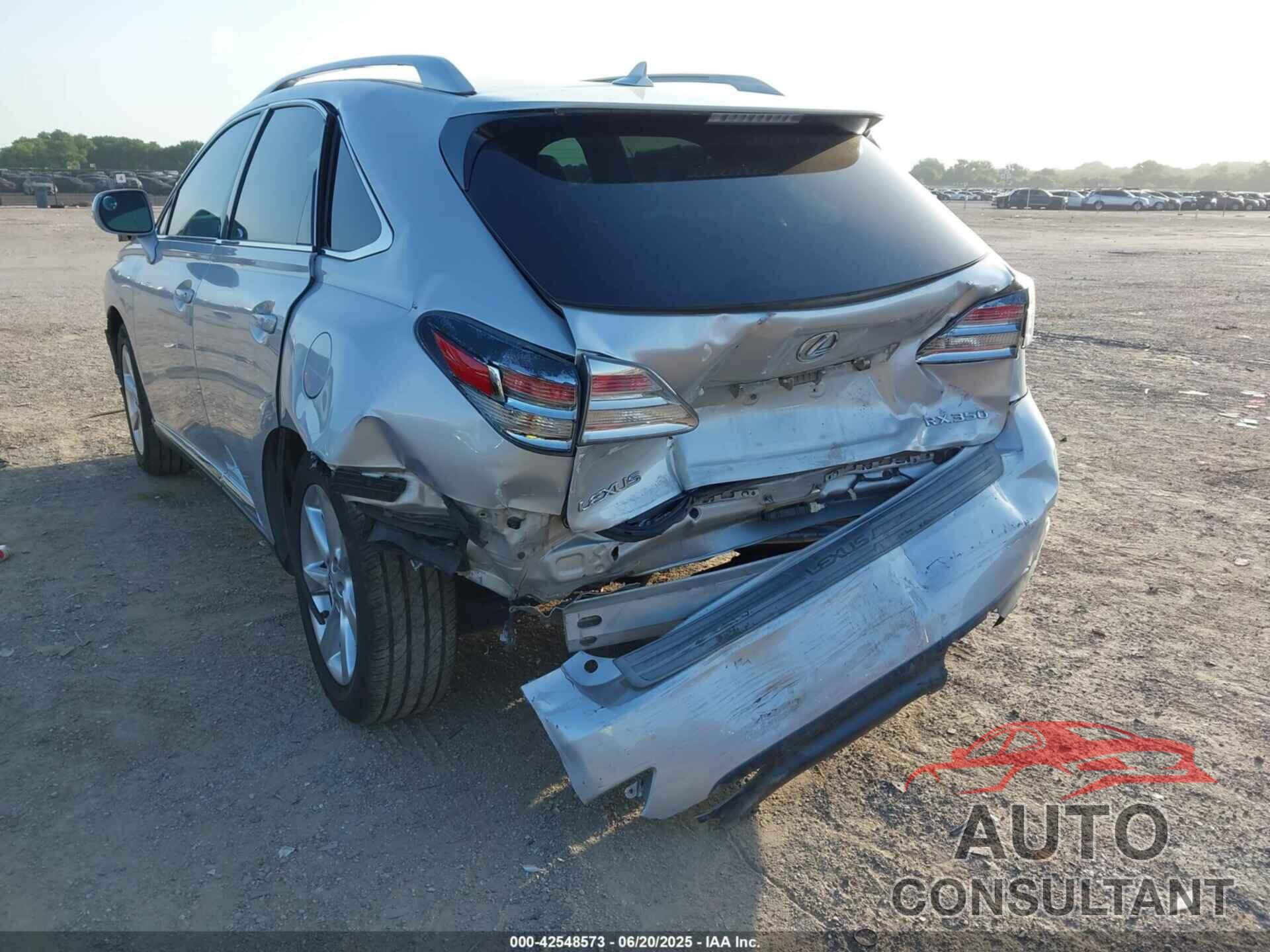 LEXUS RX 350 2010 - 2T2ZK1BA0AC006686