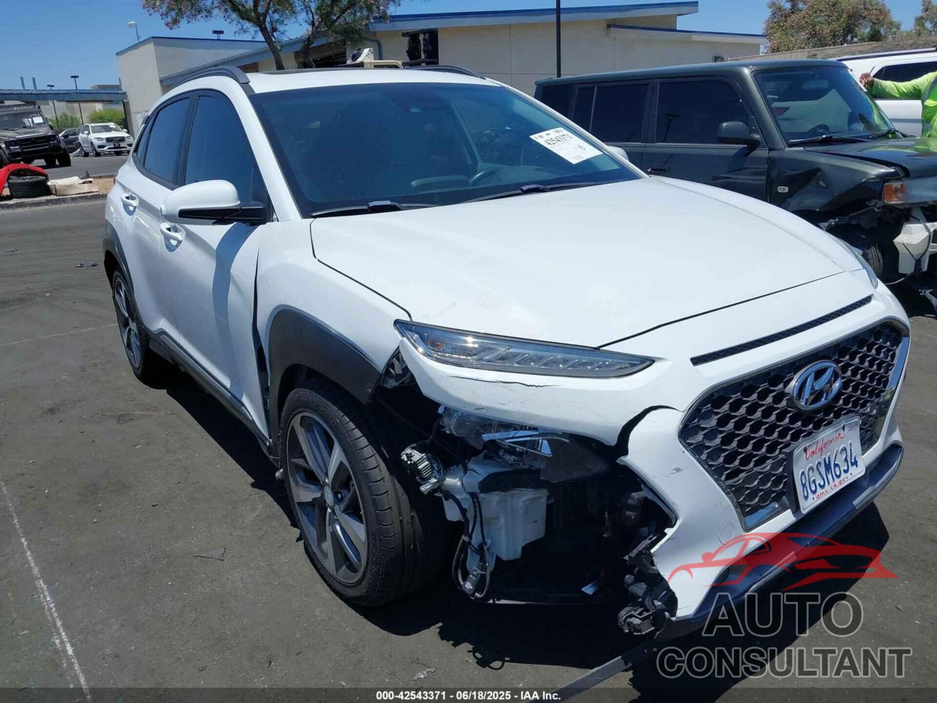 HYUNDAI KONA 2019 - KM8K33A55KU220818