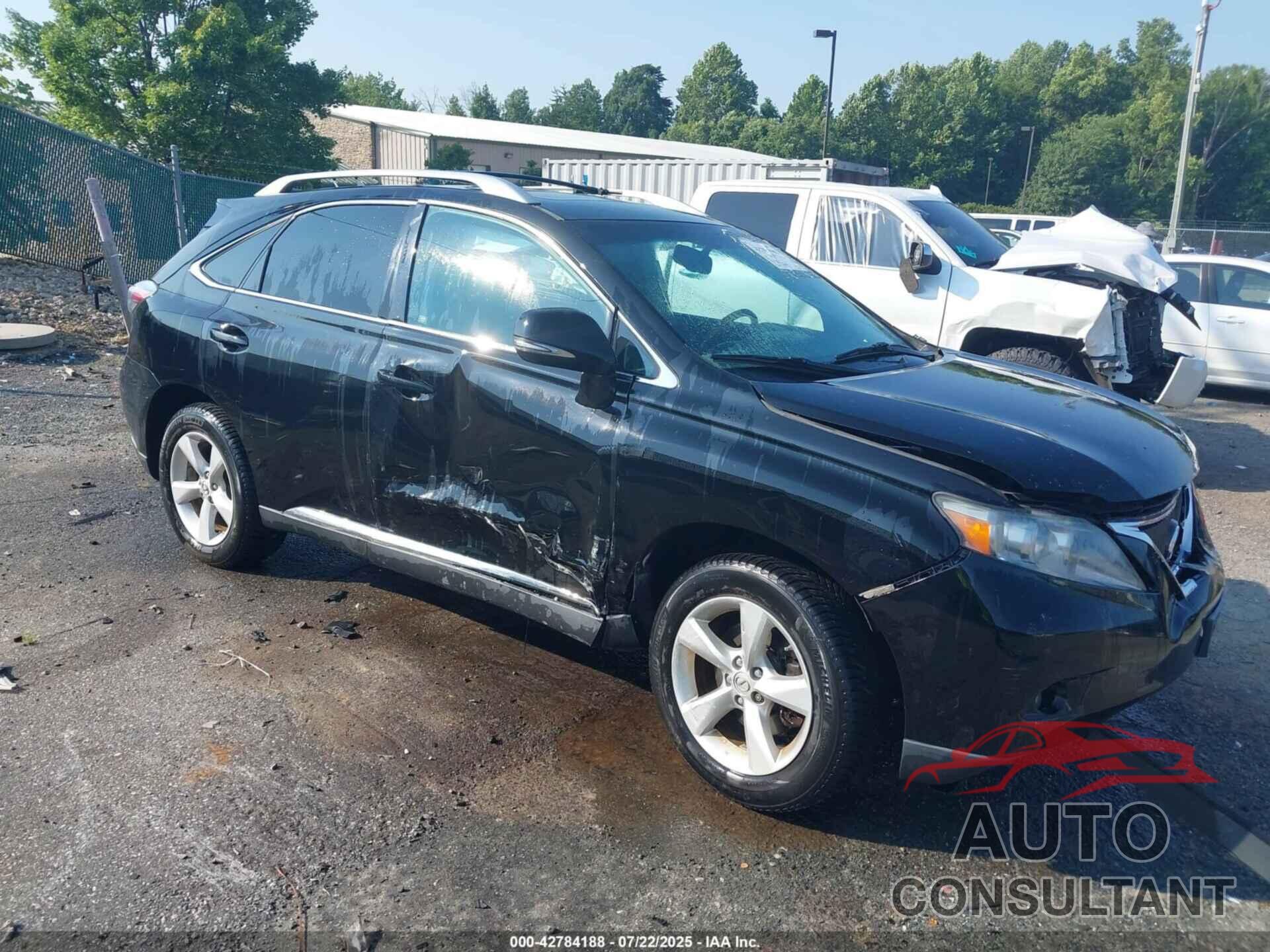 LEXUS RX 350 2010 - 2T2BK1BA0AC027474