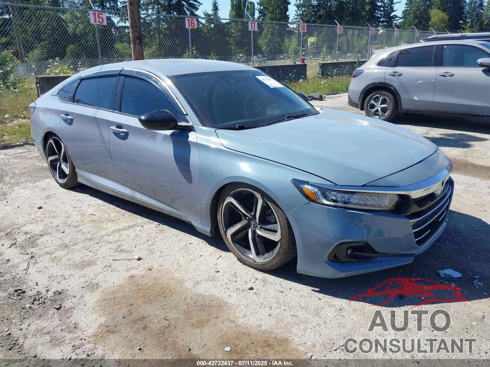 HONDA ACCORD 2021 - 1HGCV1F49MA113364