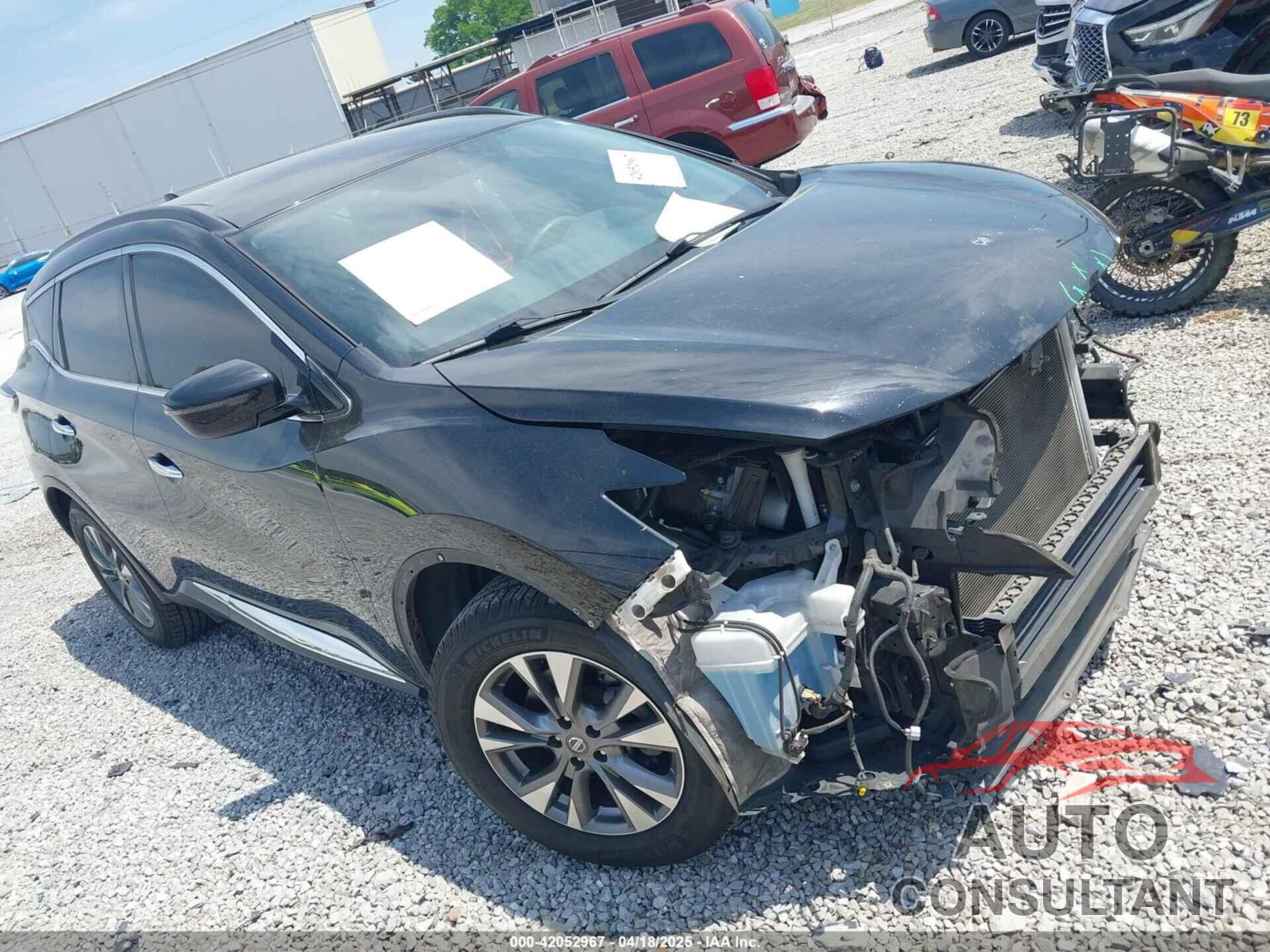 NISSAN MURANO 2017 - 5N1AZ2MG1HN132482