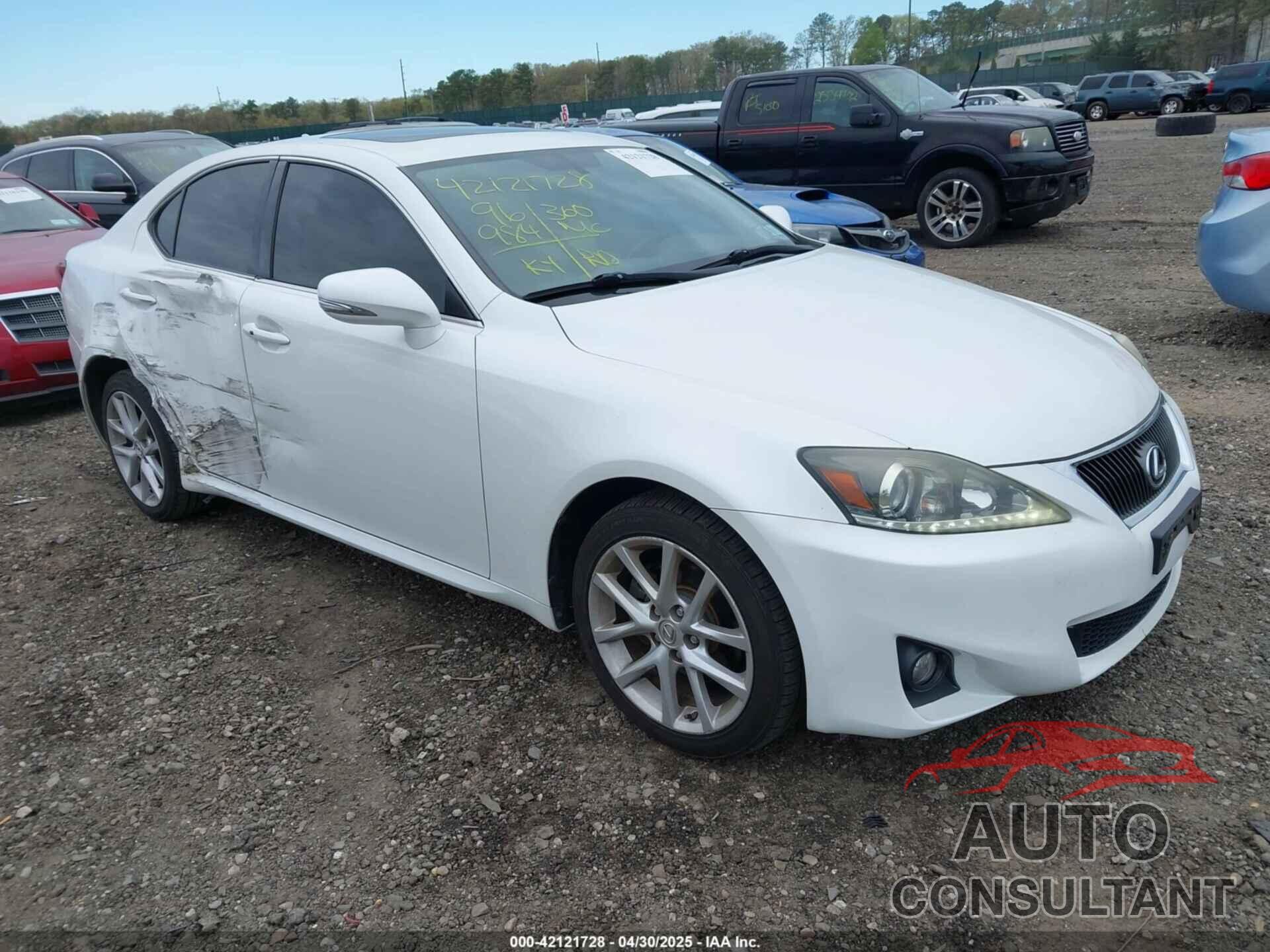 LEXUS IS 250 2013 - JTHCF5C21D5062052