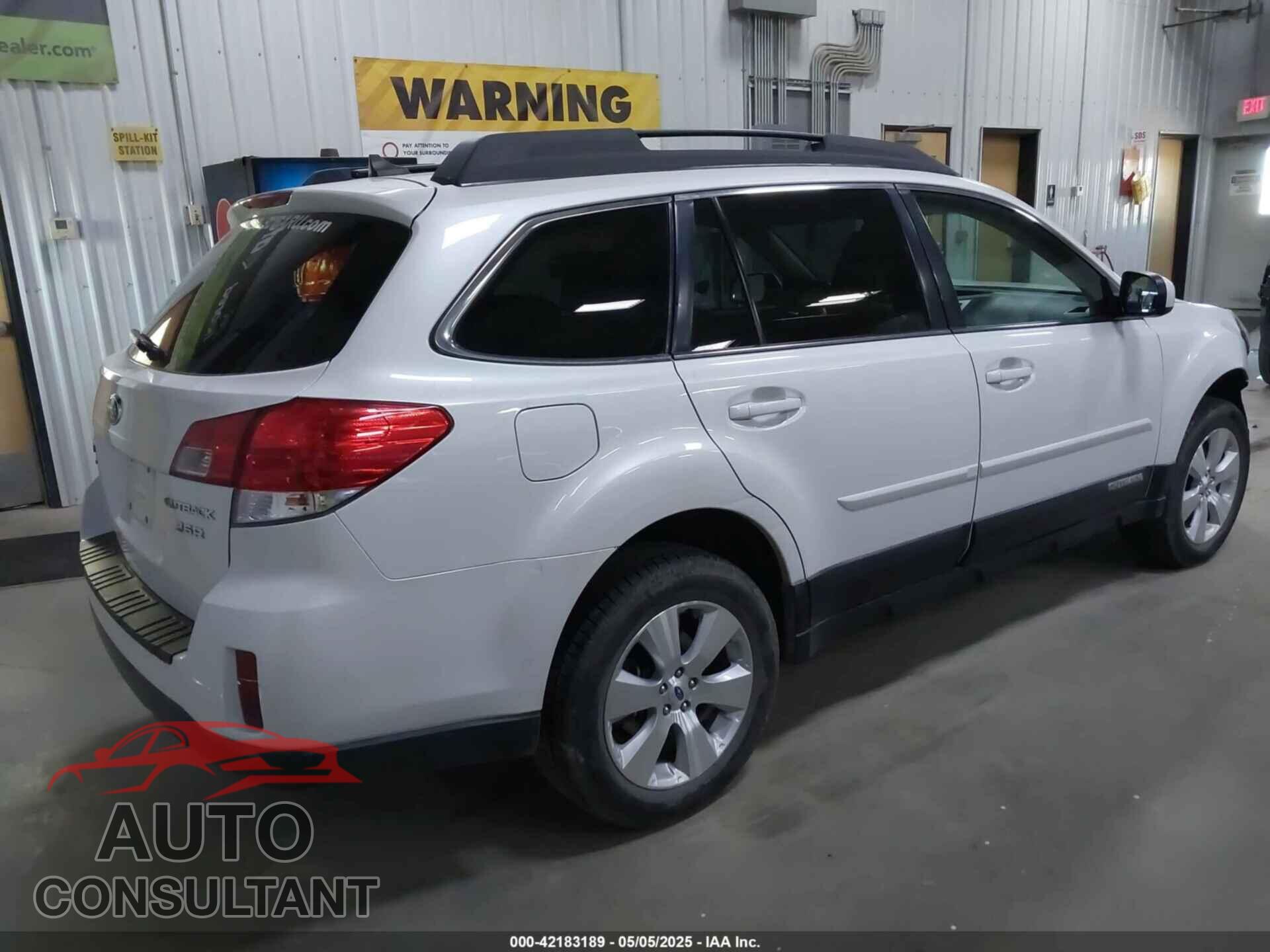 SUBARU OUTBACK 2012 - 4S4BRDKC8C2279151