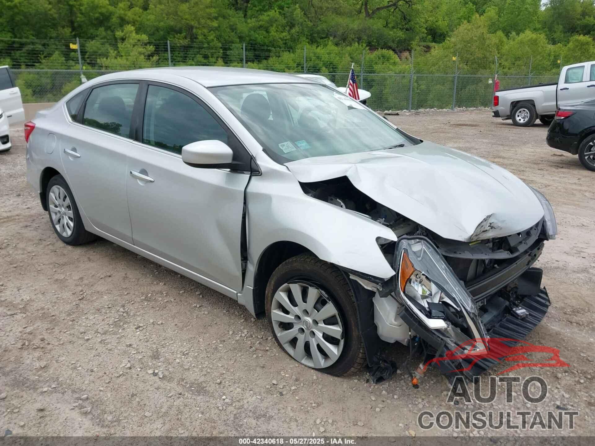 NISSAN SENTRA 2018 - 3N1AB7AP2JY210239