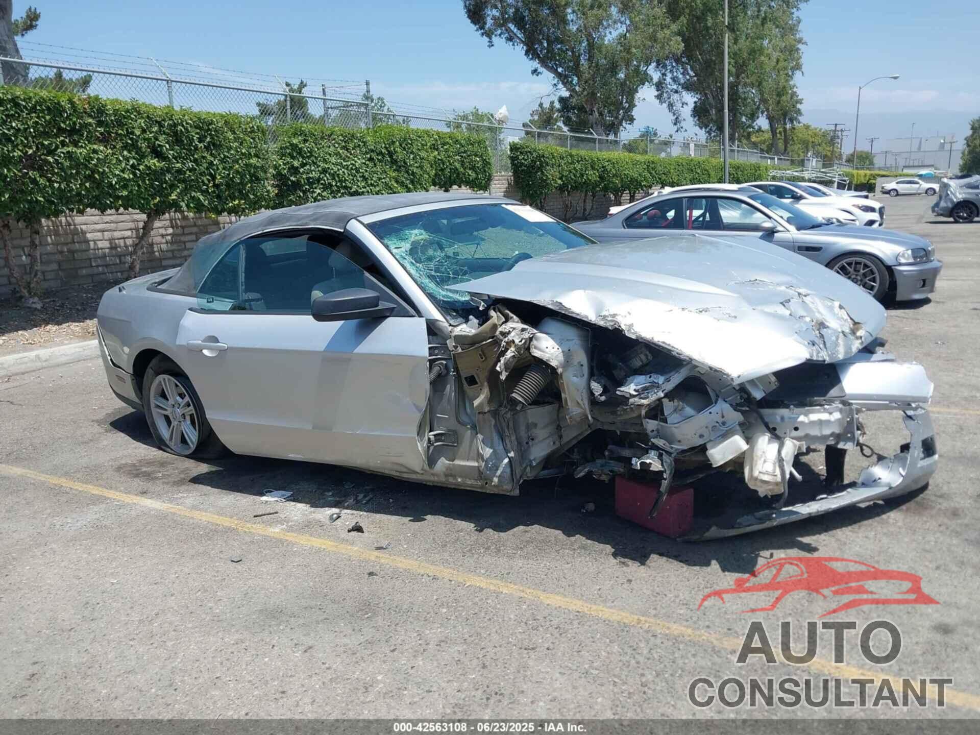 FORD MUSTANG 2012 - 1ZVBP8EM0C5232648
