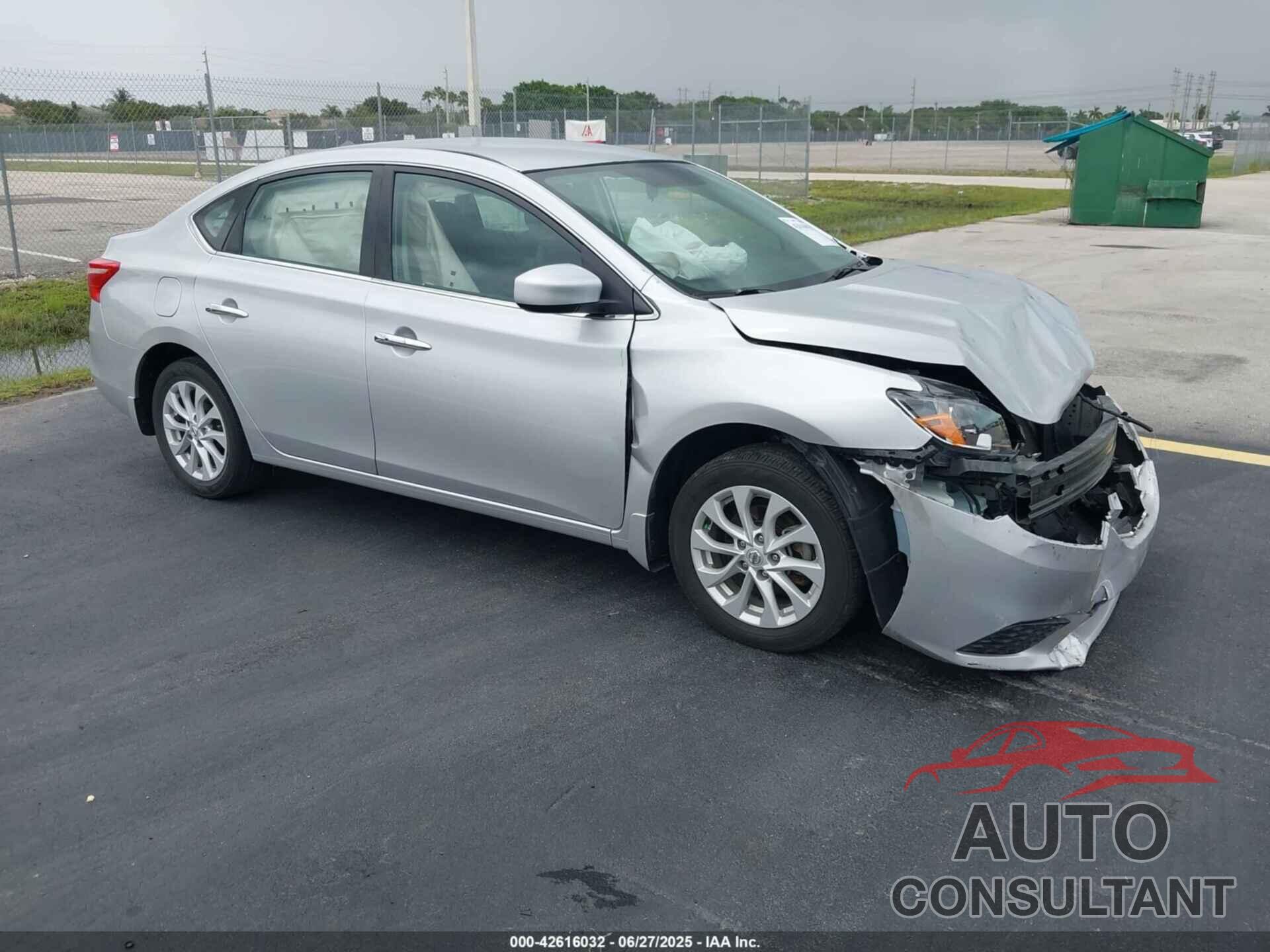 NISSAN SENTRA 2019 - 3N1AB7AP6KY443509