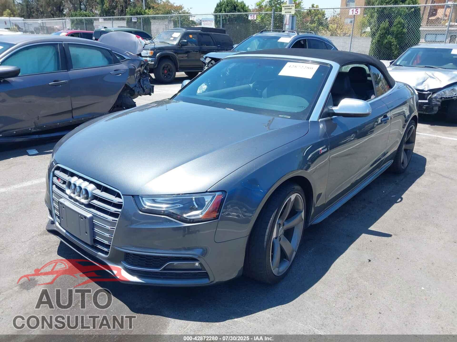 AUDI S5 2015 - WAUCGAFH2FN001705
