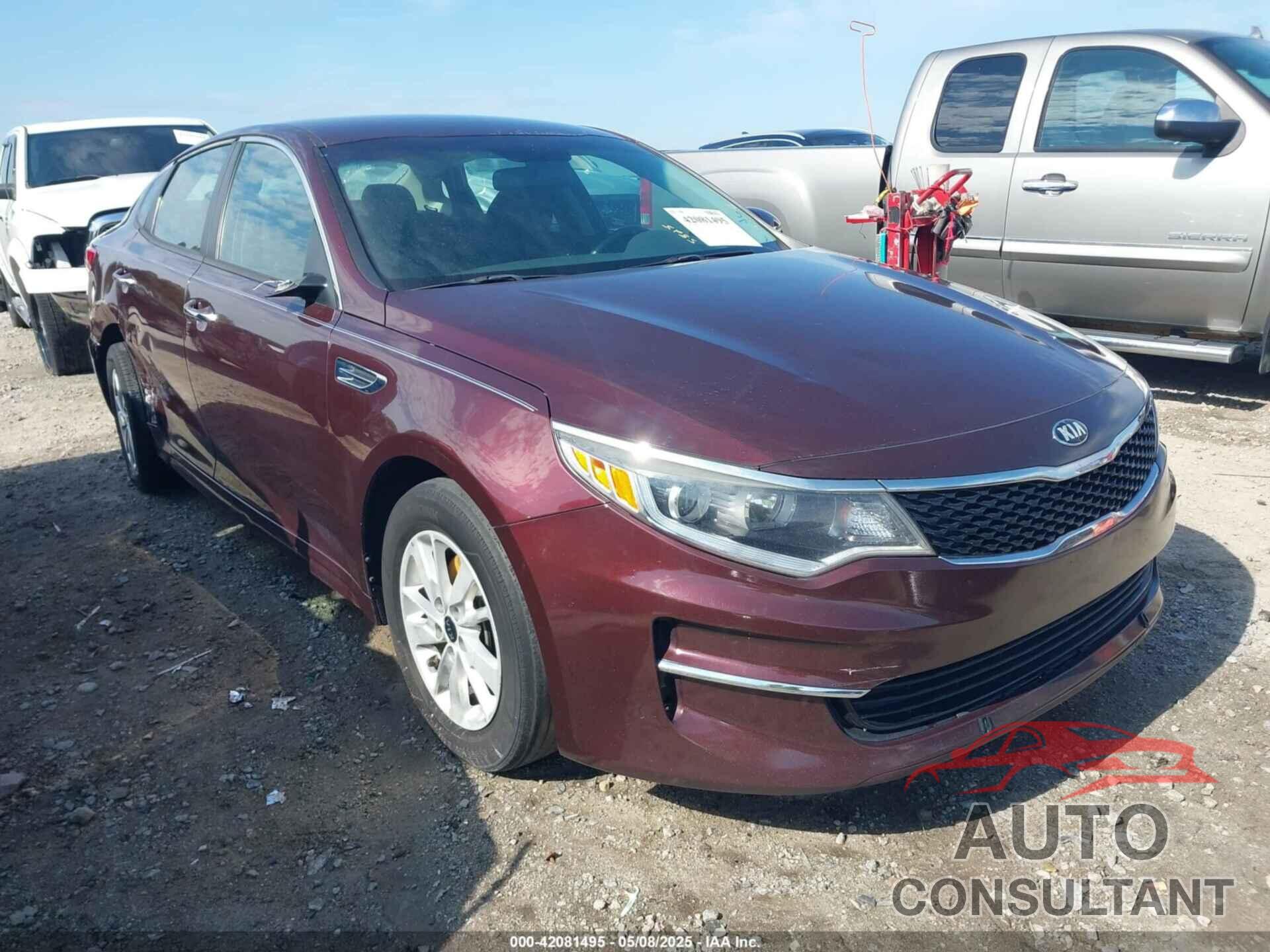KIA OPTIMA 2018 - 5XXGT4L39JG180260