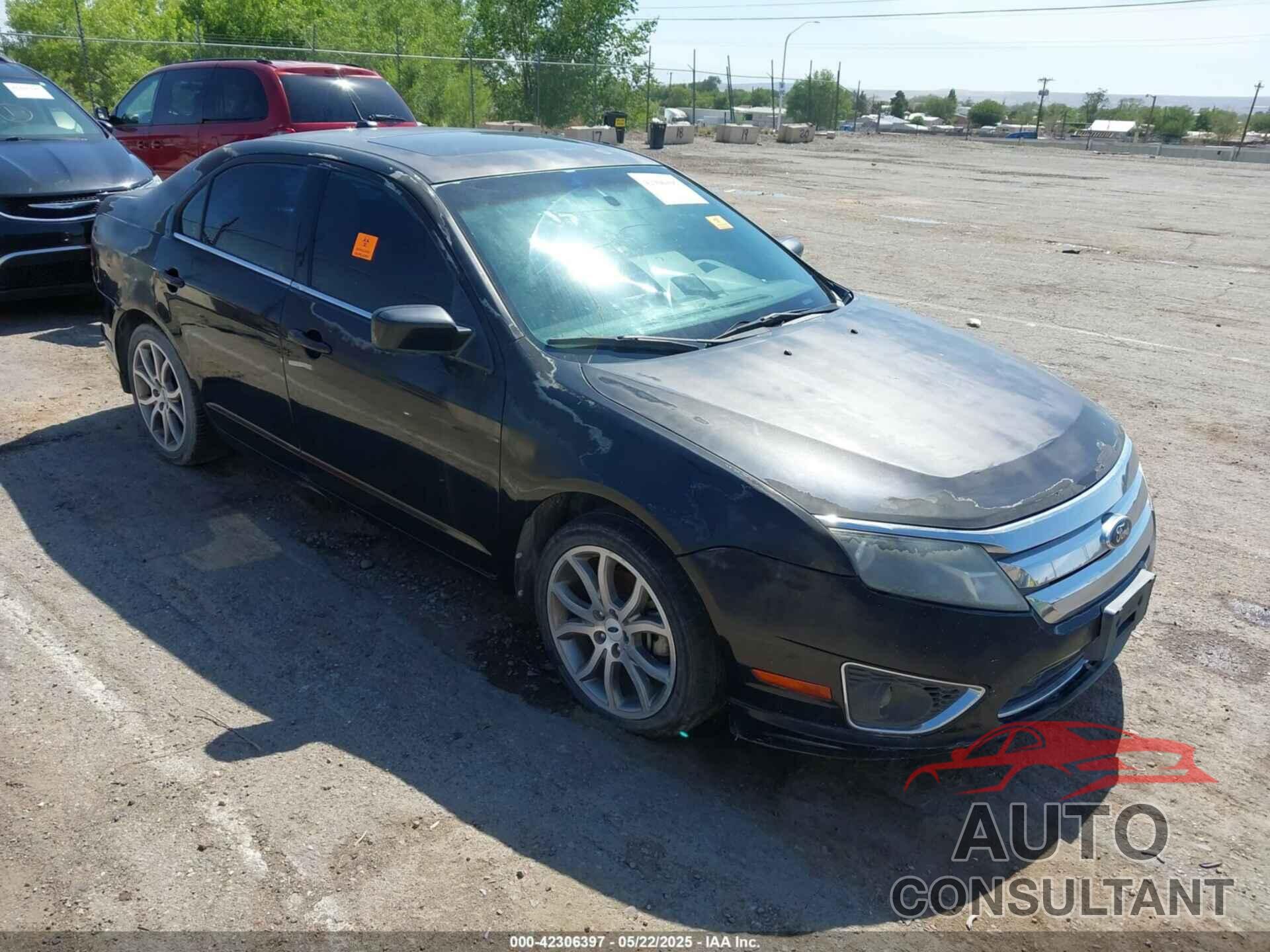 FORD FUSION 2012 - 3FAHP0JG9CR436639