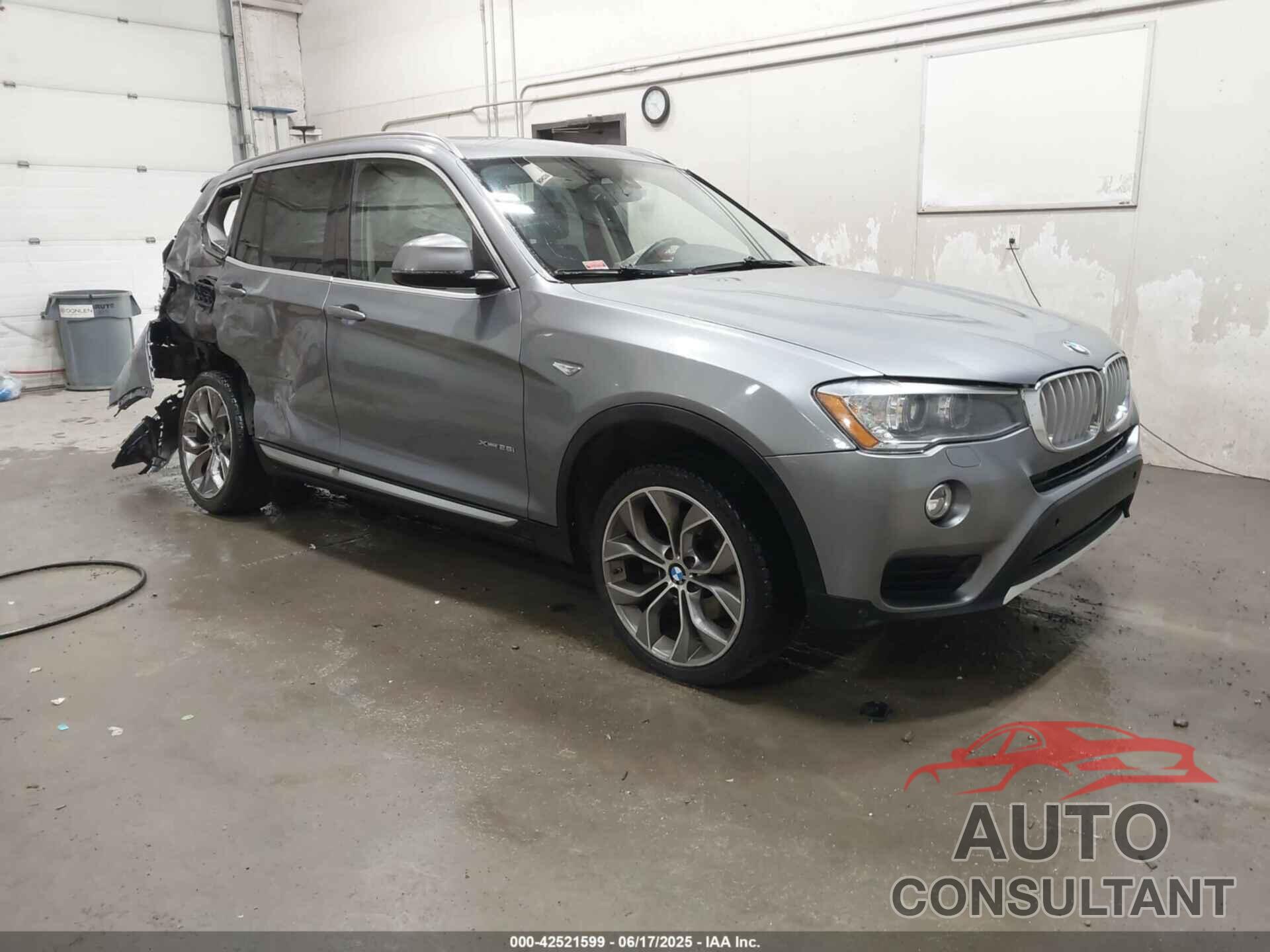 BMW X3 2015 - 5UXWX9C51F0D51351