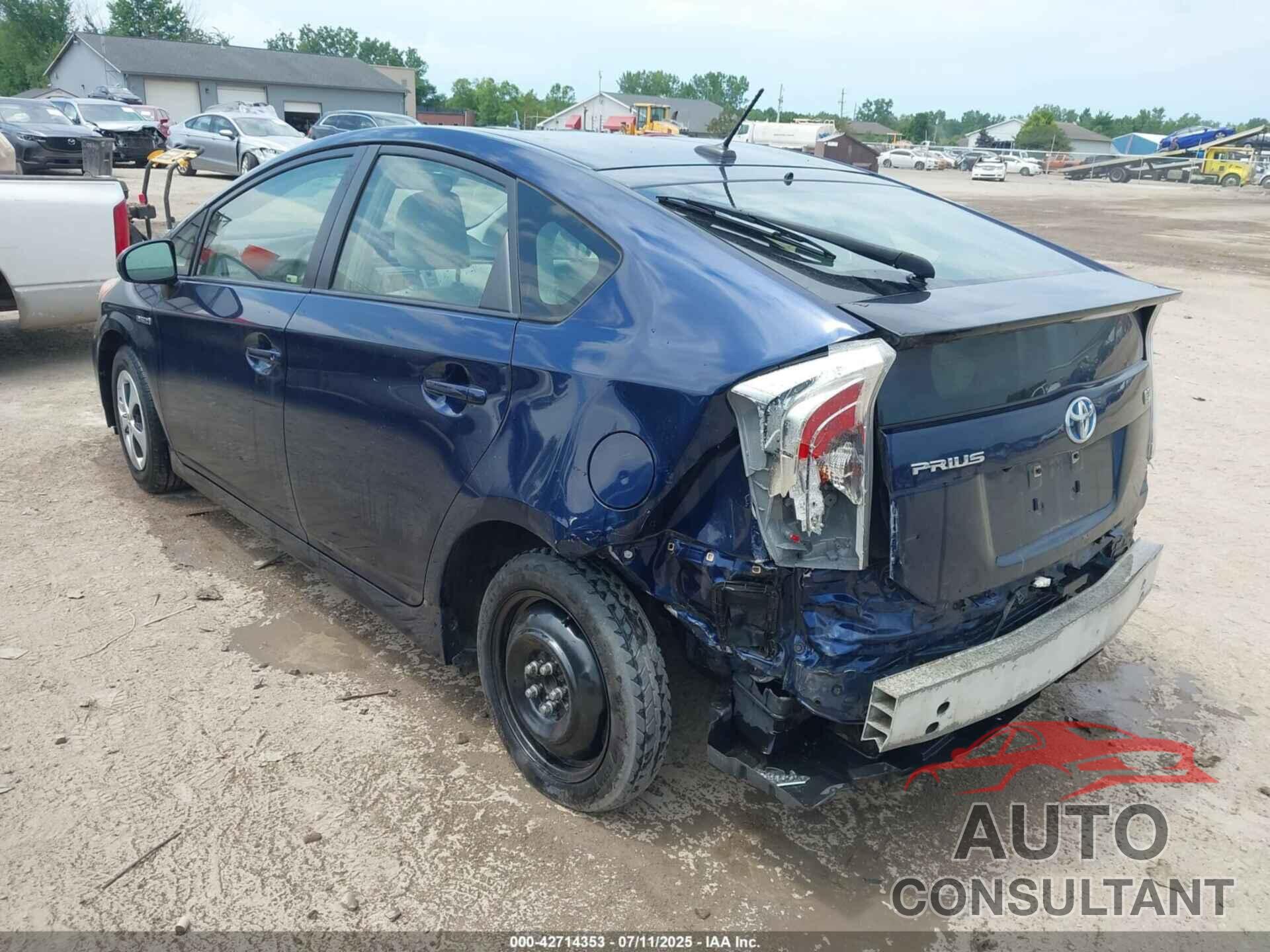 TOYOTA PRIUS 2013 - JTDKN3DU5D1676887