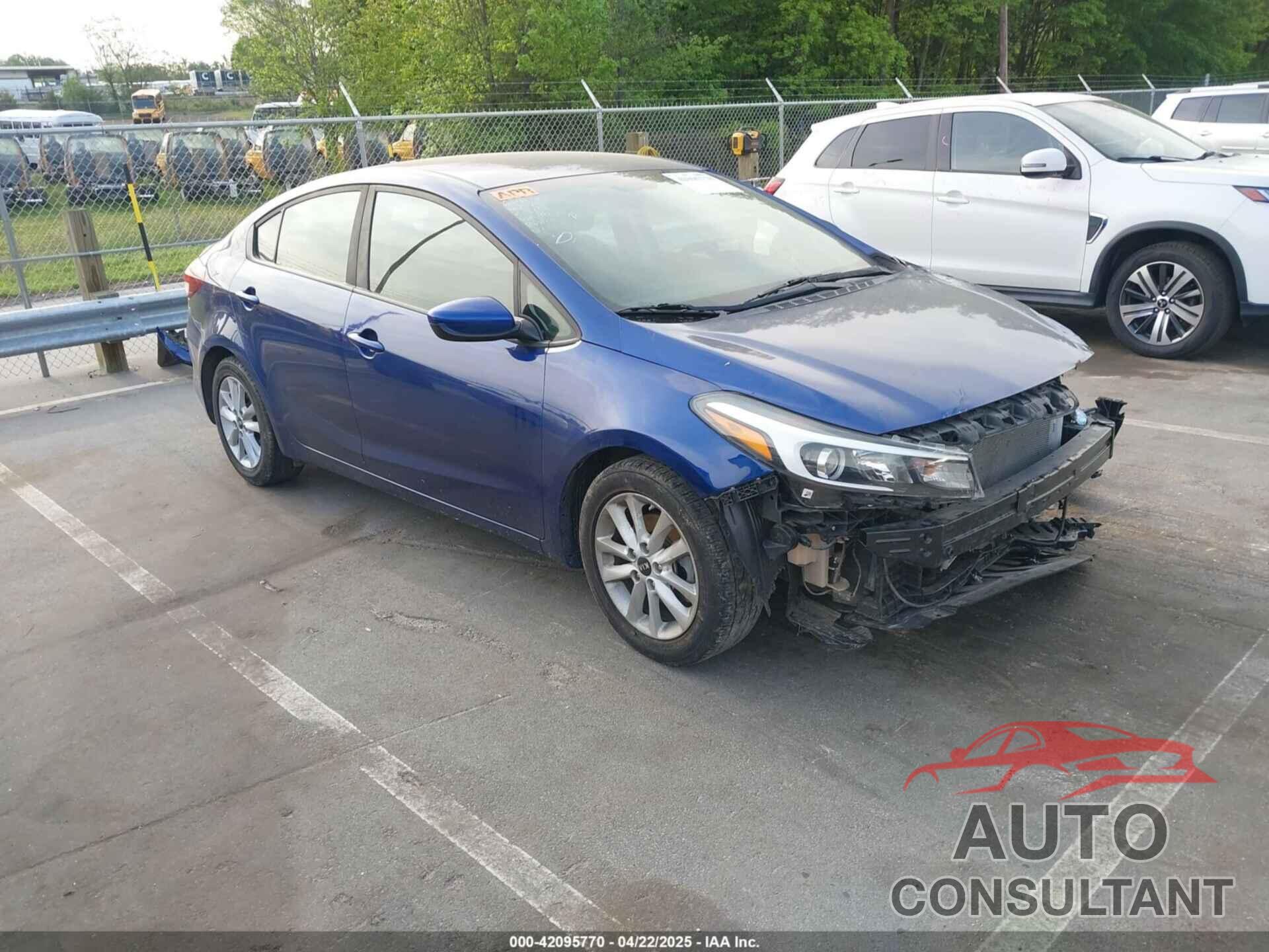 KIA FORTE 2017 - 3KPFL4A78HE131197