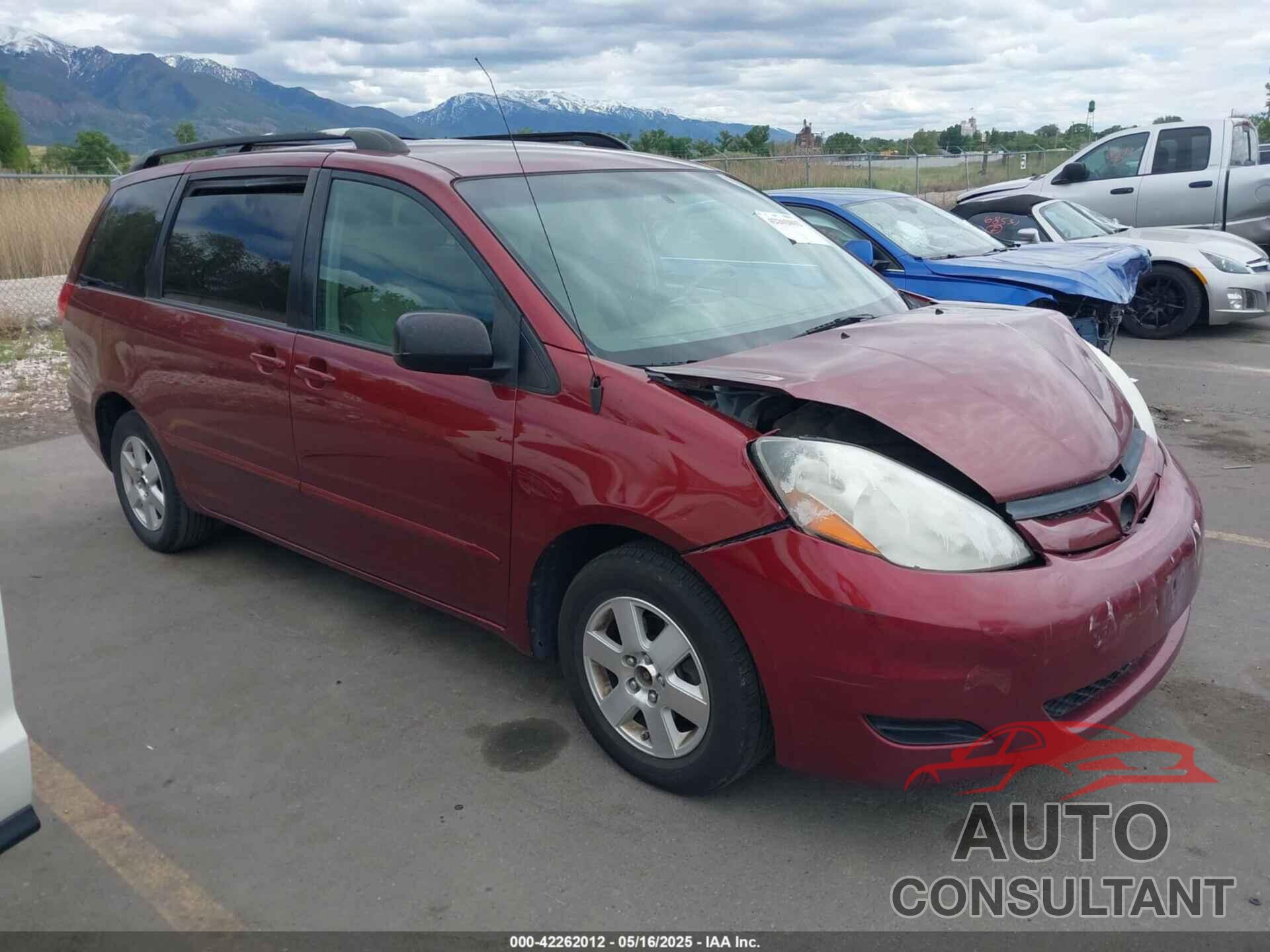 TOYOTA SIENNA 2009 - 5TDZK23C39S262561