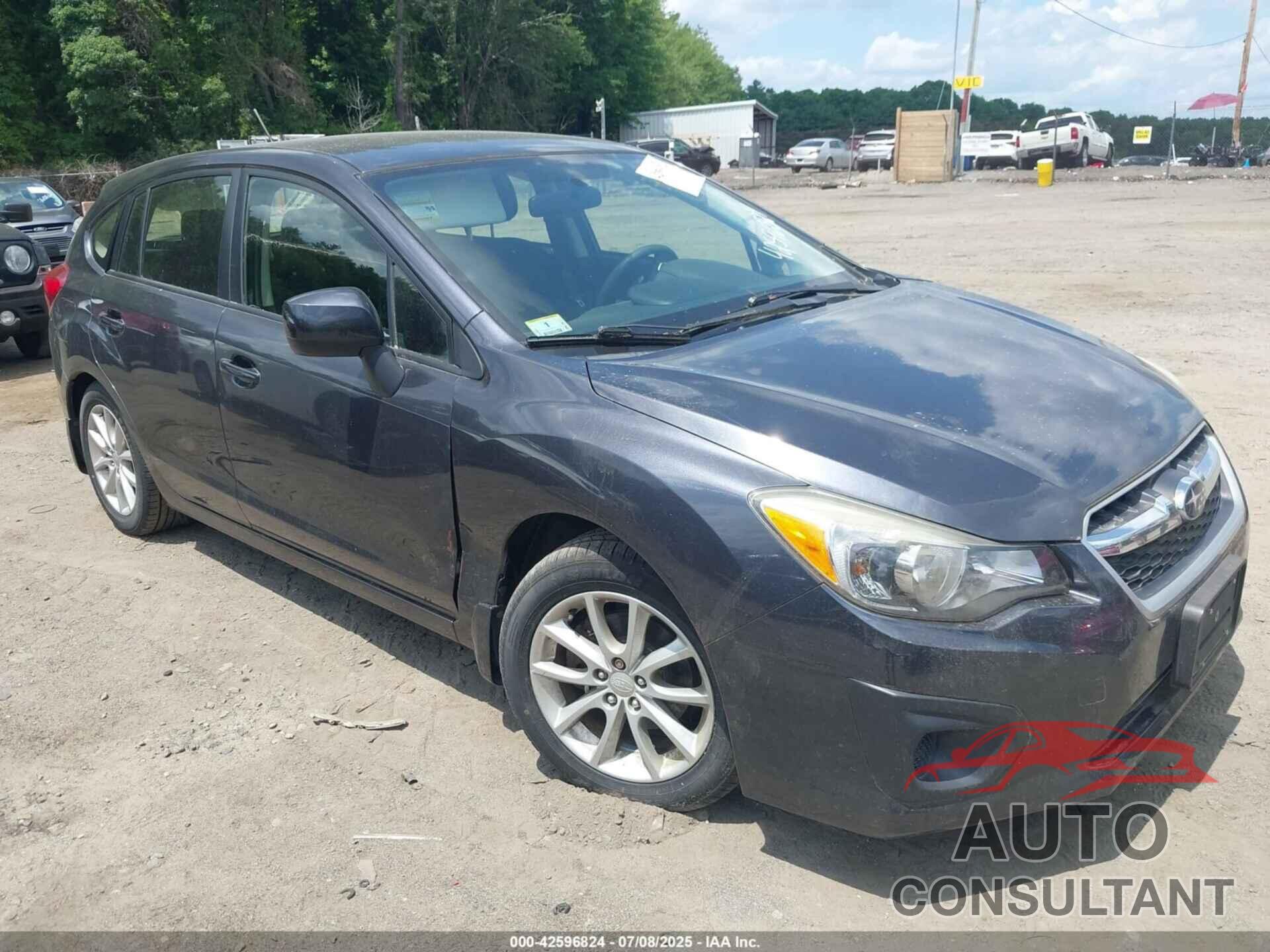 SUBARU IMPREZA 2013 - JF1GPAC64DH842191