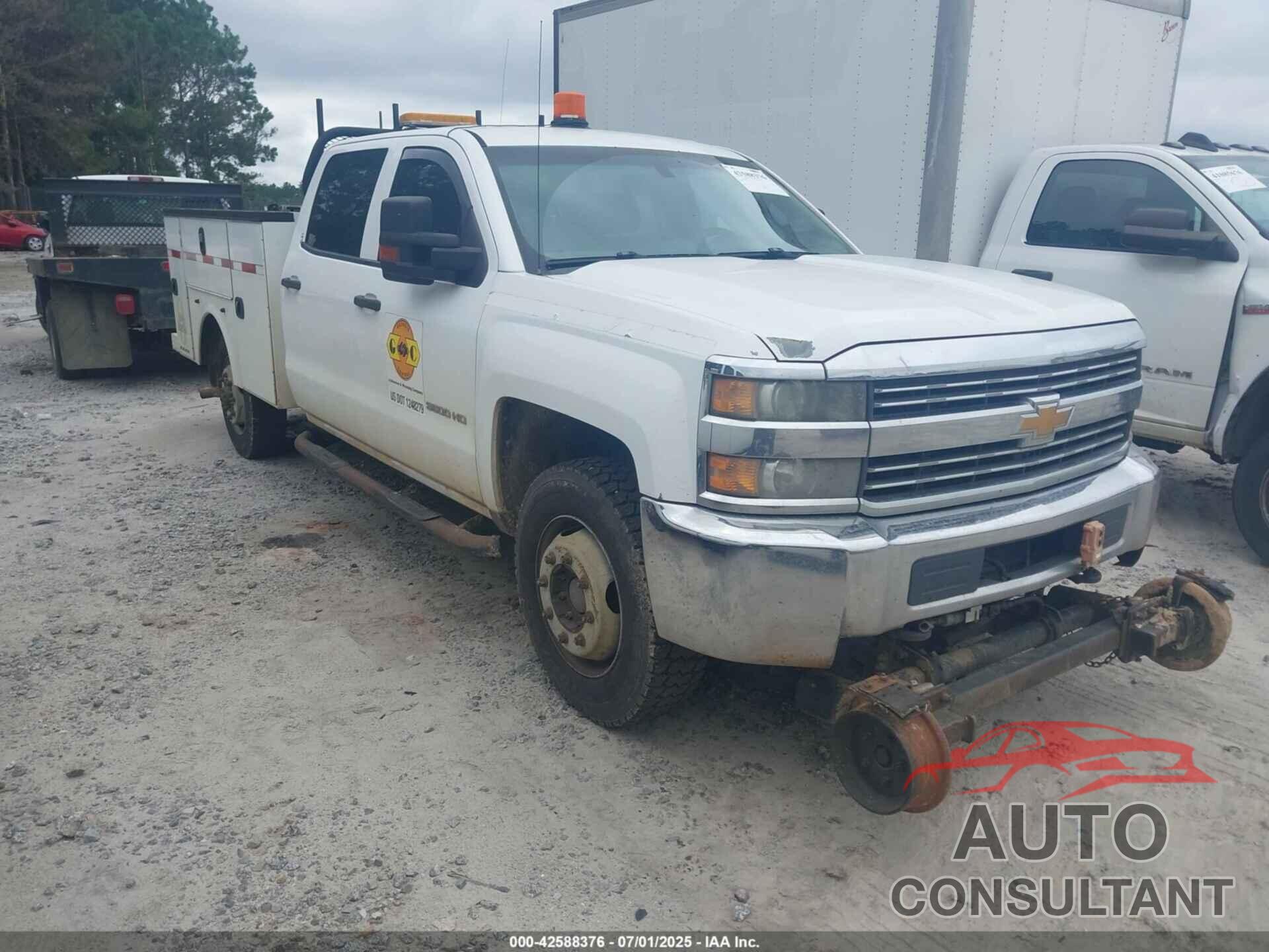 CHEVROLET SILVERADO 3500HD 2015 - 1GB4KYCG9FF595590