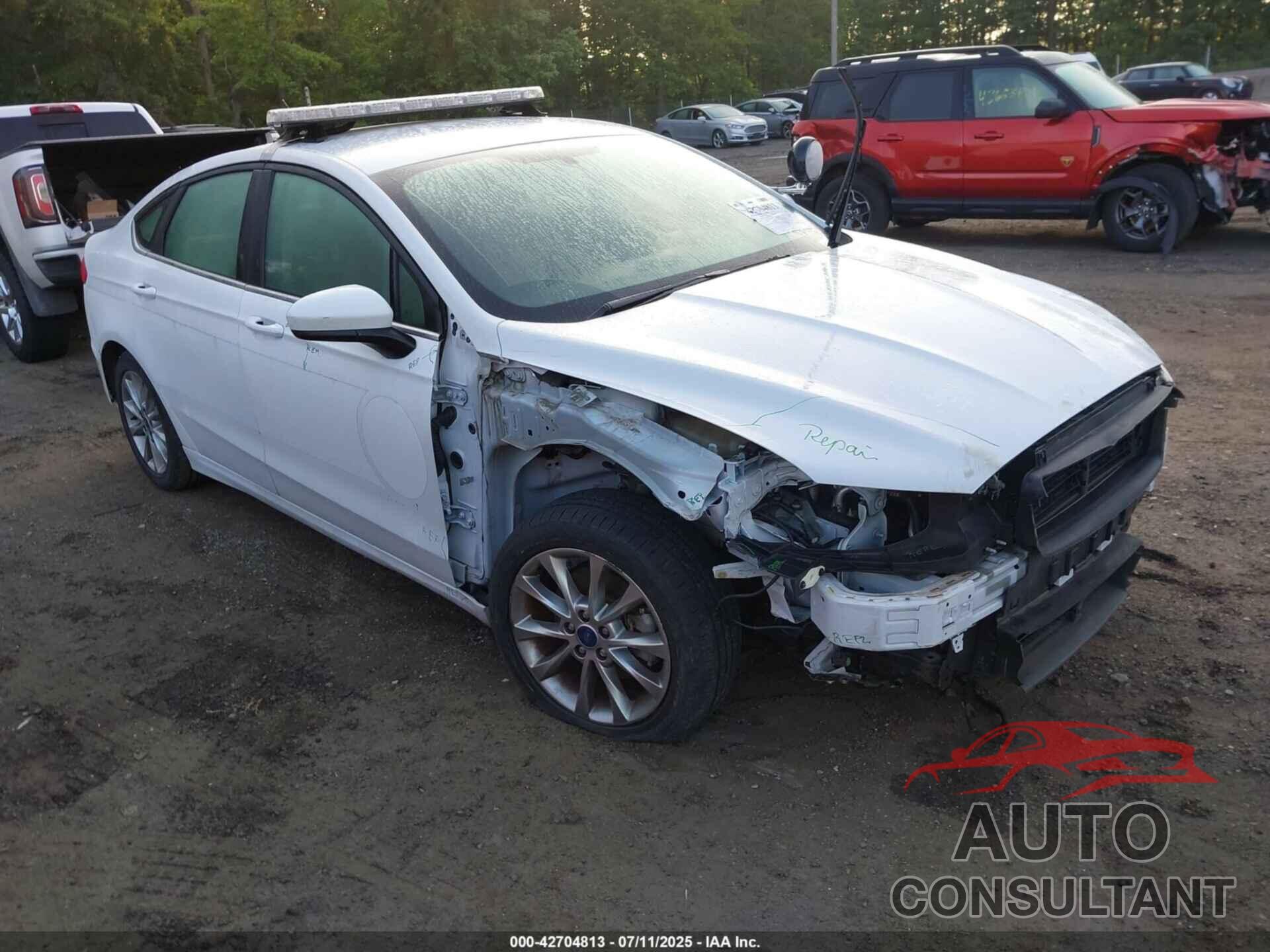 FORD FUSION 2017 - 3FA6P0UU0HR304398