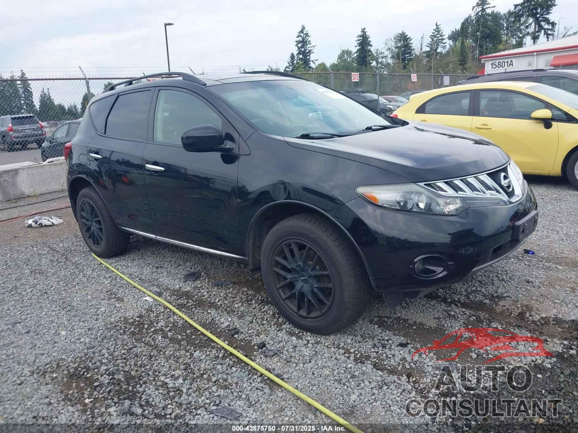 NISSAN MURANO 2009 - JN8AZ18W19W149377