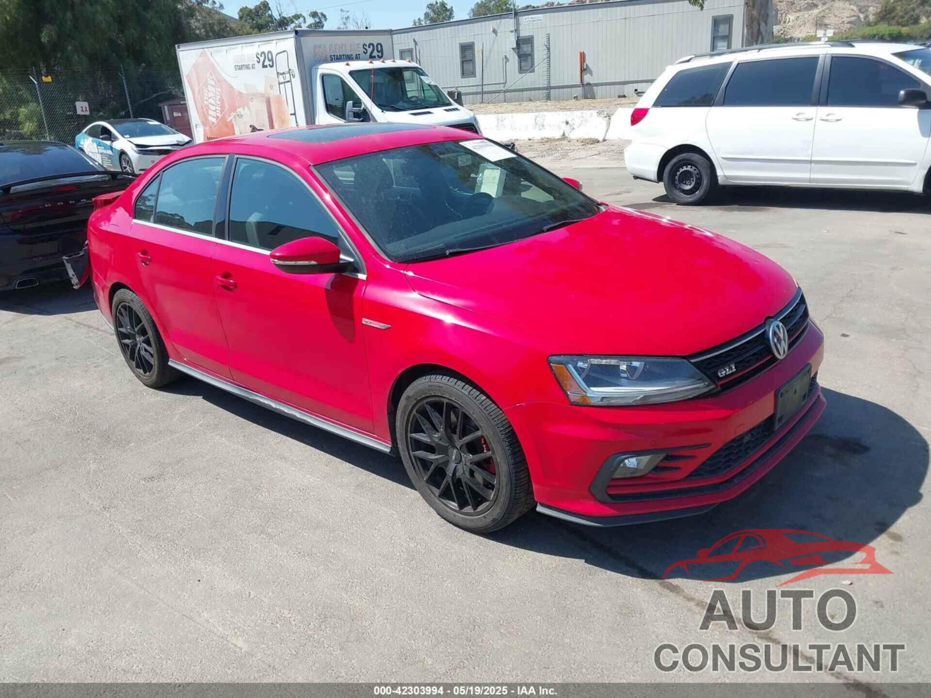 VOLKSWAGEN JETTA 2017 - 3VW4T7AJ3HM350575