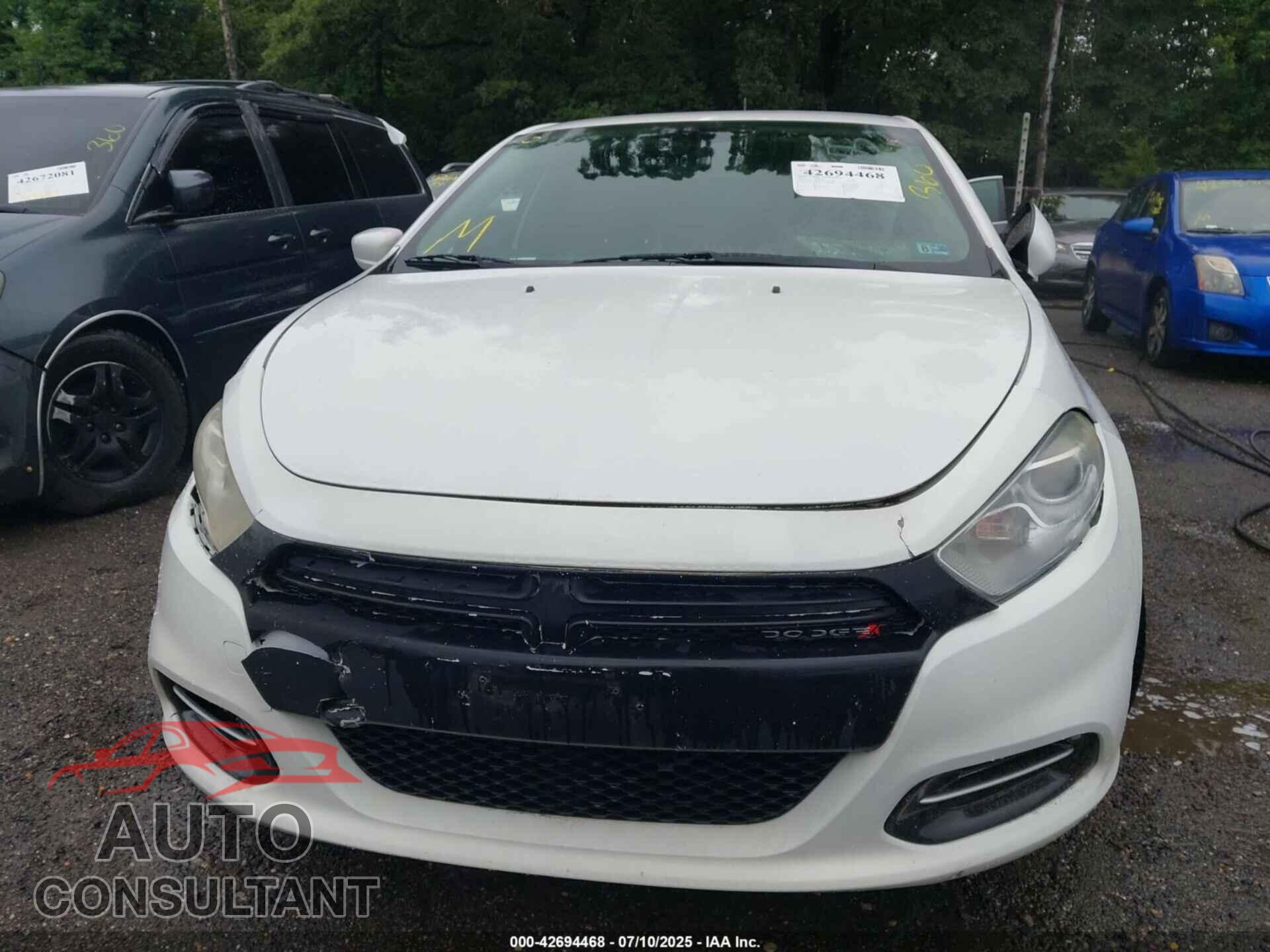 DODGE DART 2013 - 1C3CDFBAXDD214183