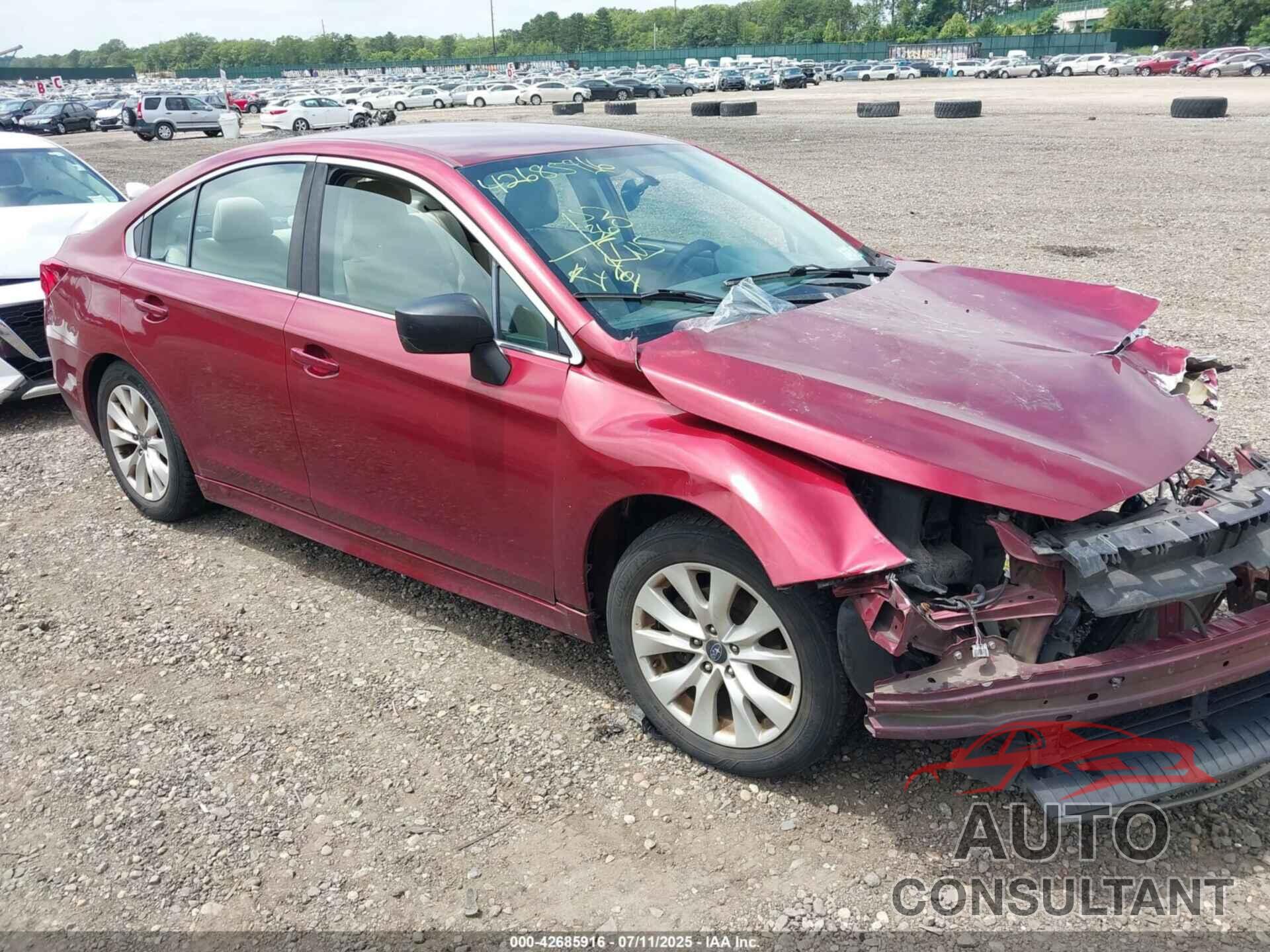 SUBARU LEGACY 2017 - 4S3BNAB61H3047811