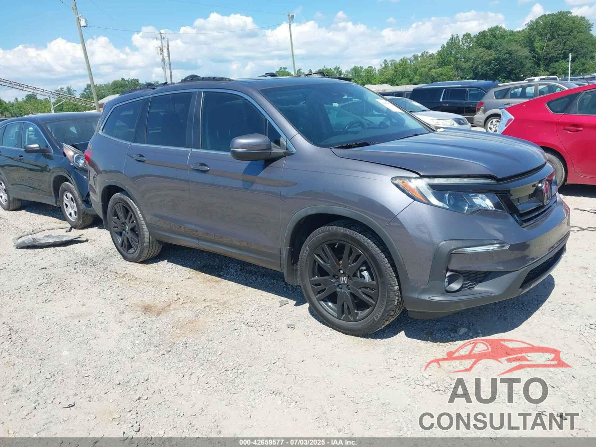 HONDA PILOT 2021 - 5FNYF5H26MB008647