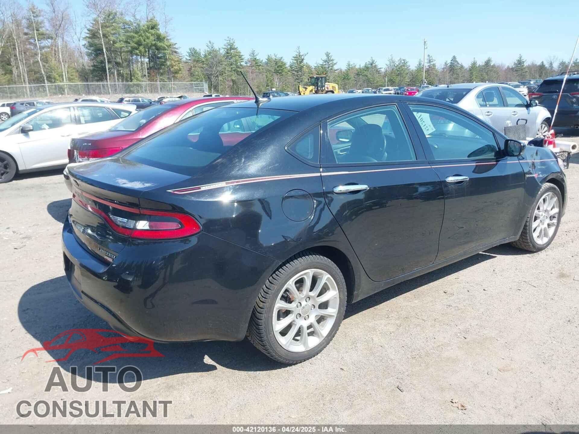DODGE DART 2013 - 1C3CDFCH1DD303622